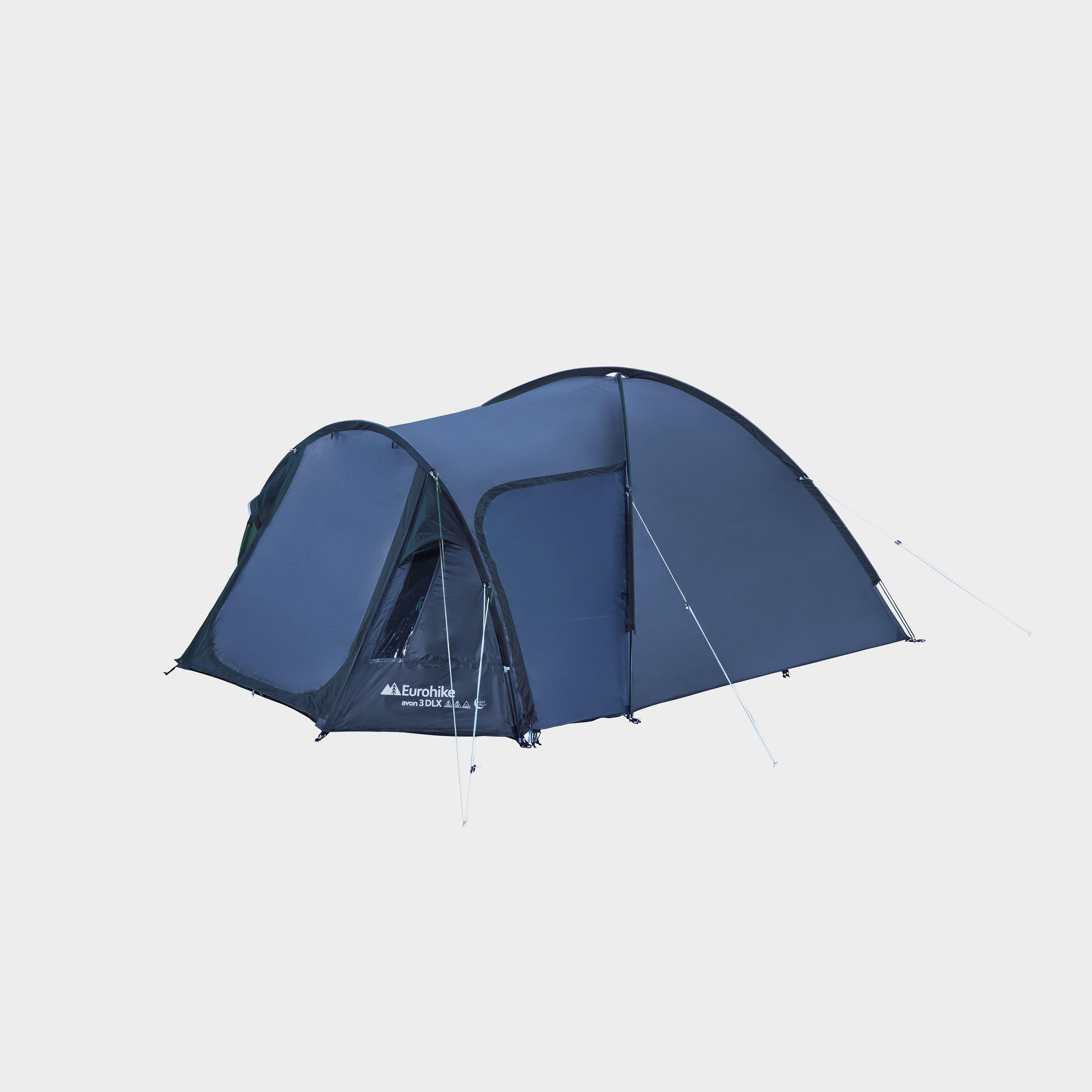 Eurohike Avon 3 DLX Nightfall Tent, Blue