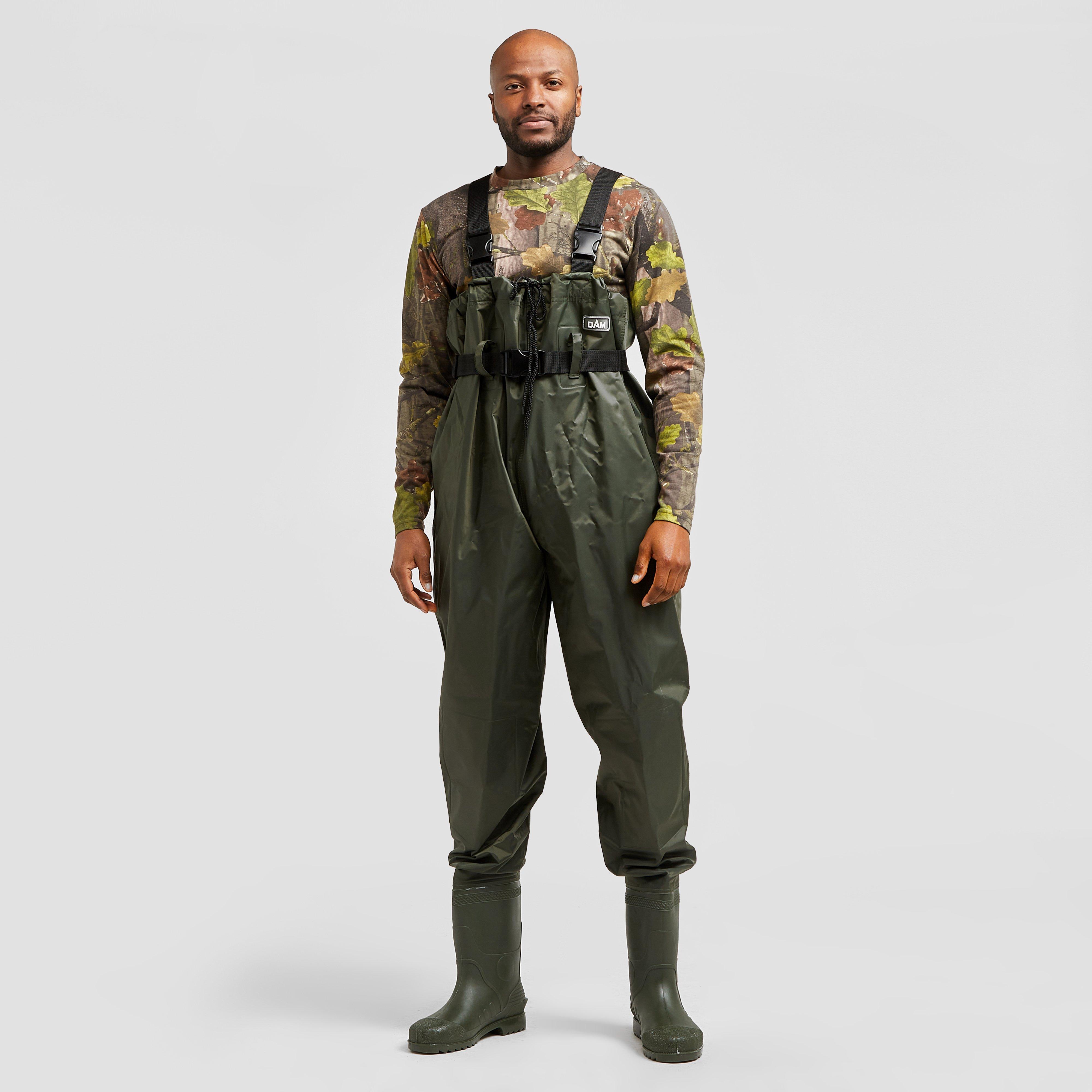 Dam Hydroforce Chest Waders, Green