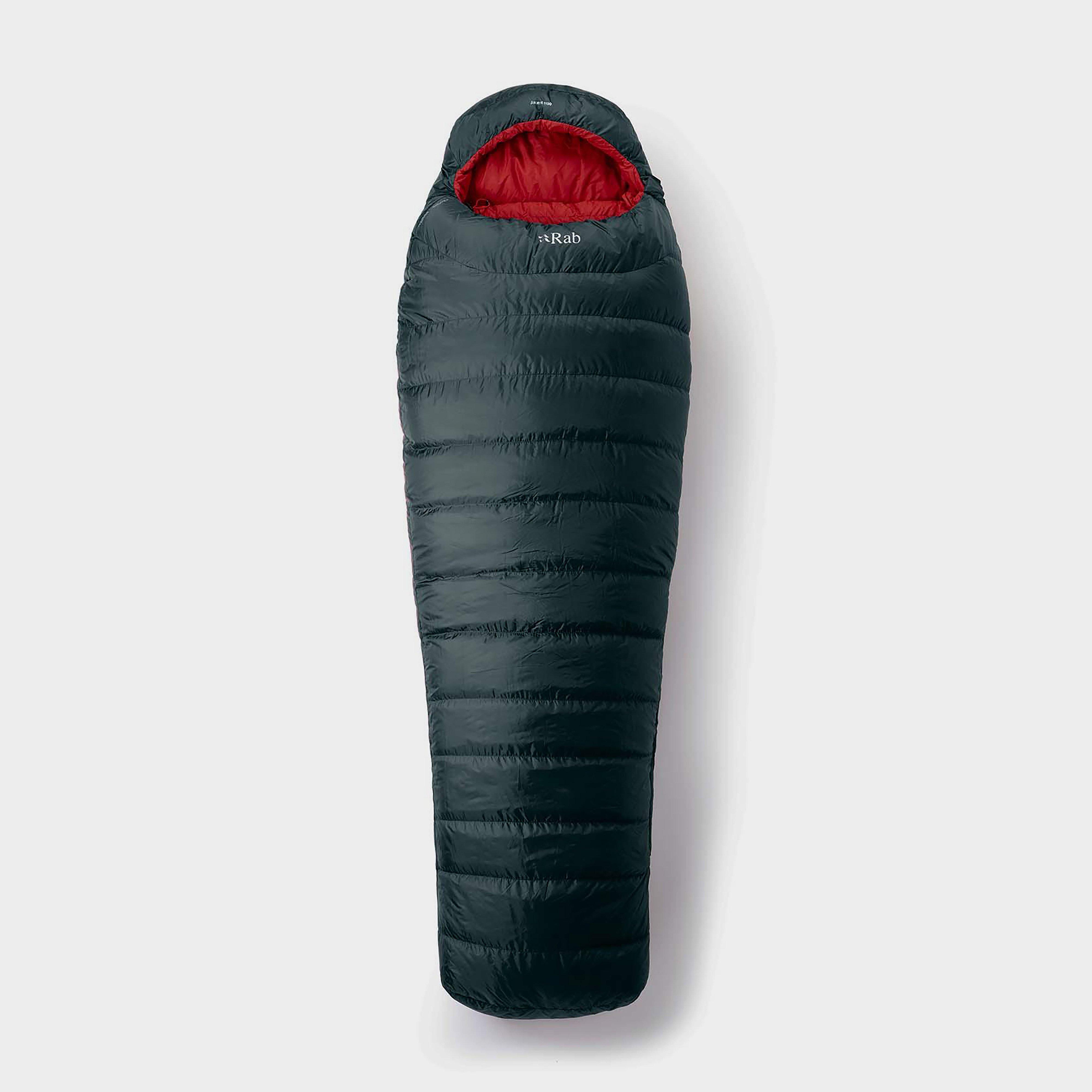 Rab Ascent 1100 Hydrophobic Down Sleeping Bag (Left Zip), Grey