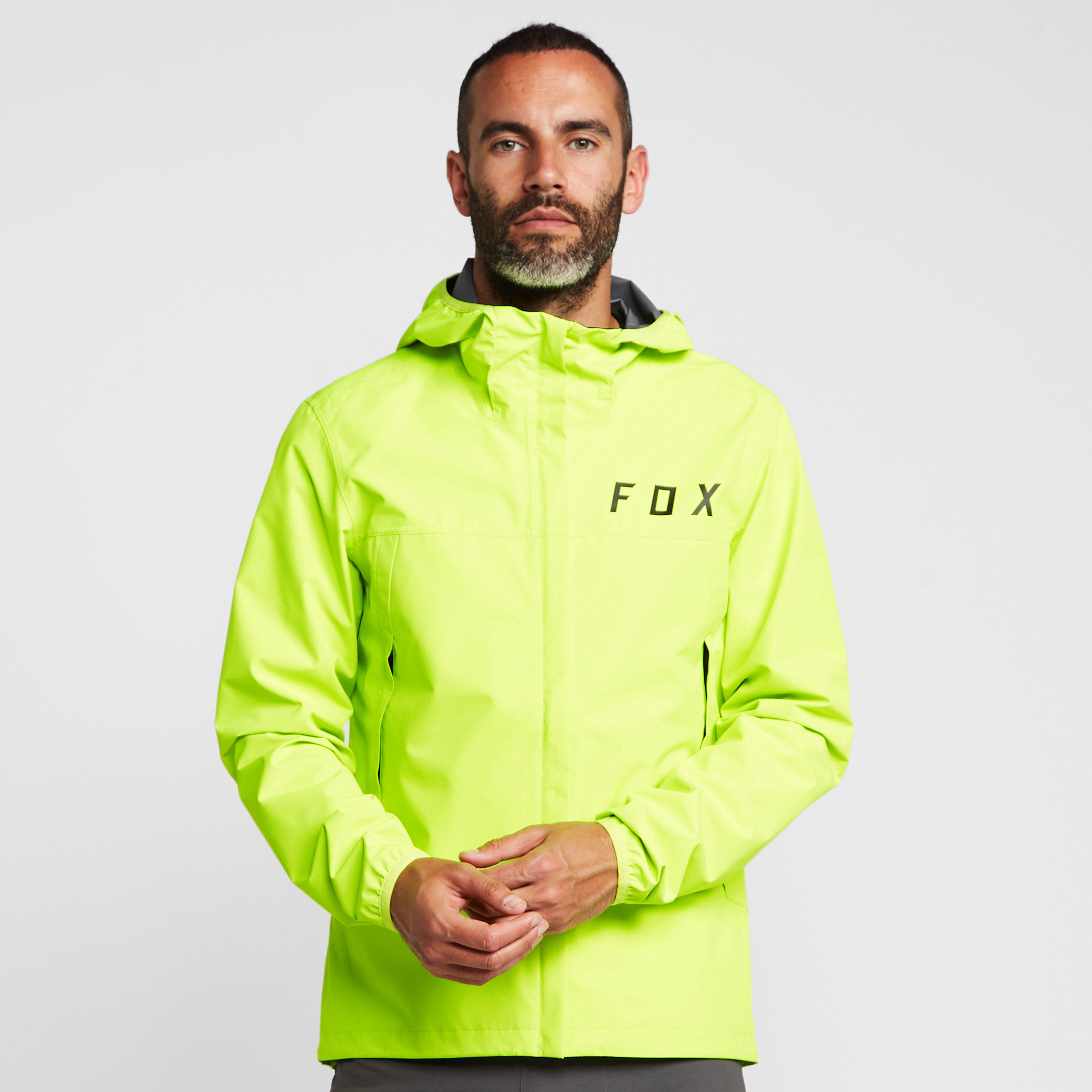Fox Men's Ranger 2.5-Layer Water Jacket, Yellow