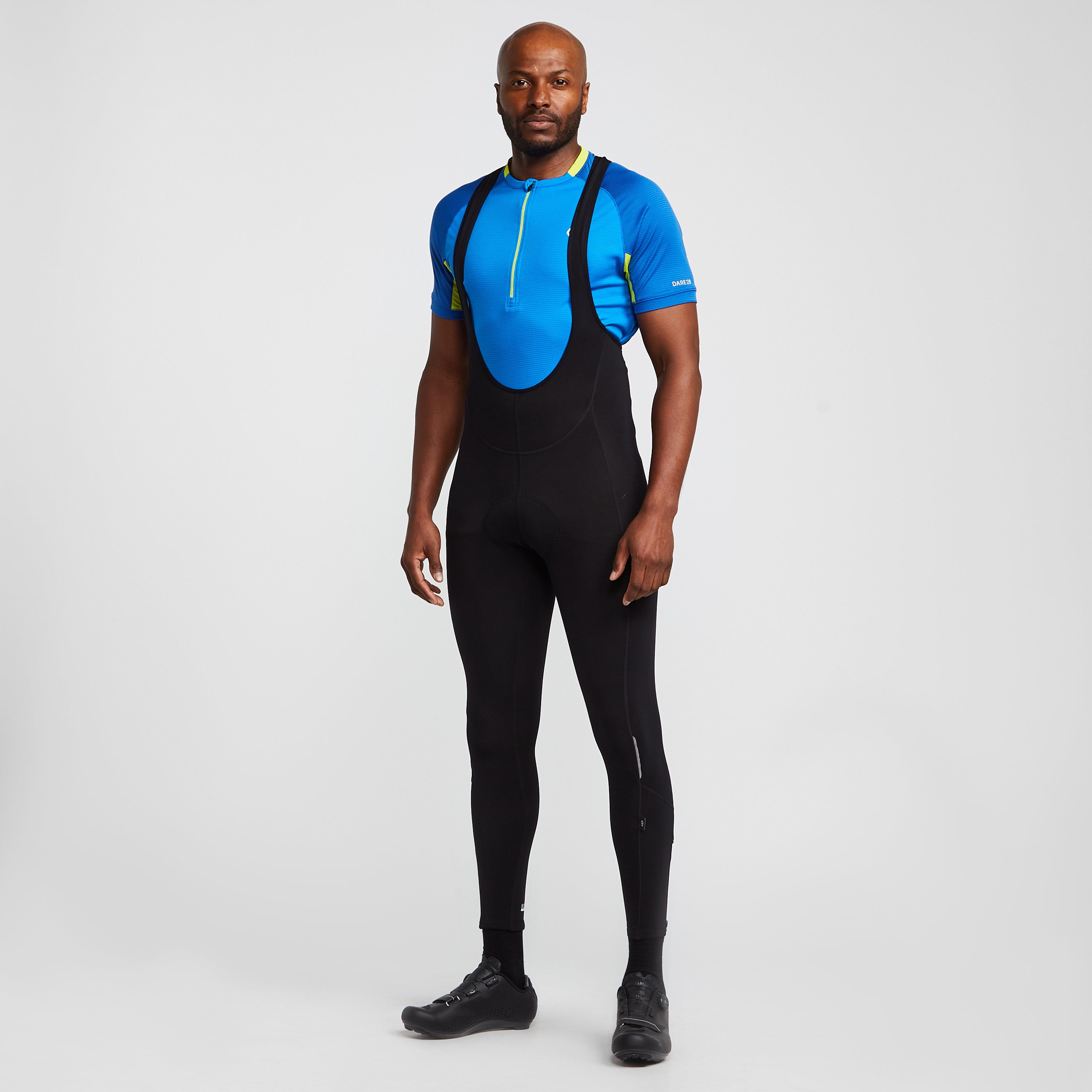 Dare 2B Men's AEP Virtuous Bibbed Cycling Tight, Black