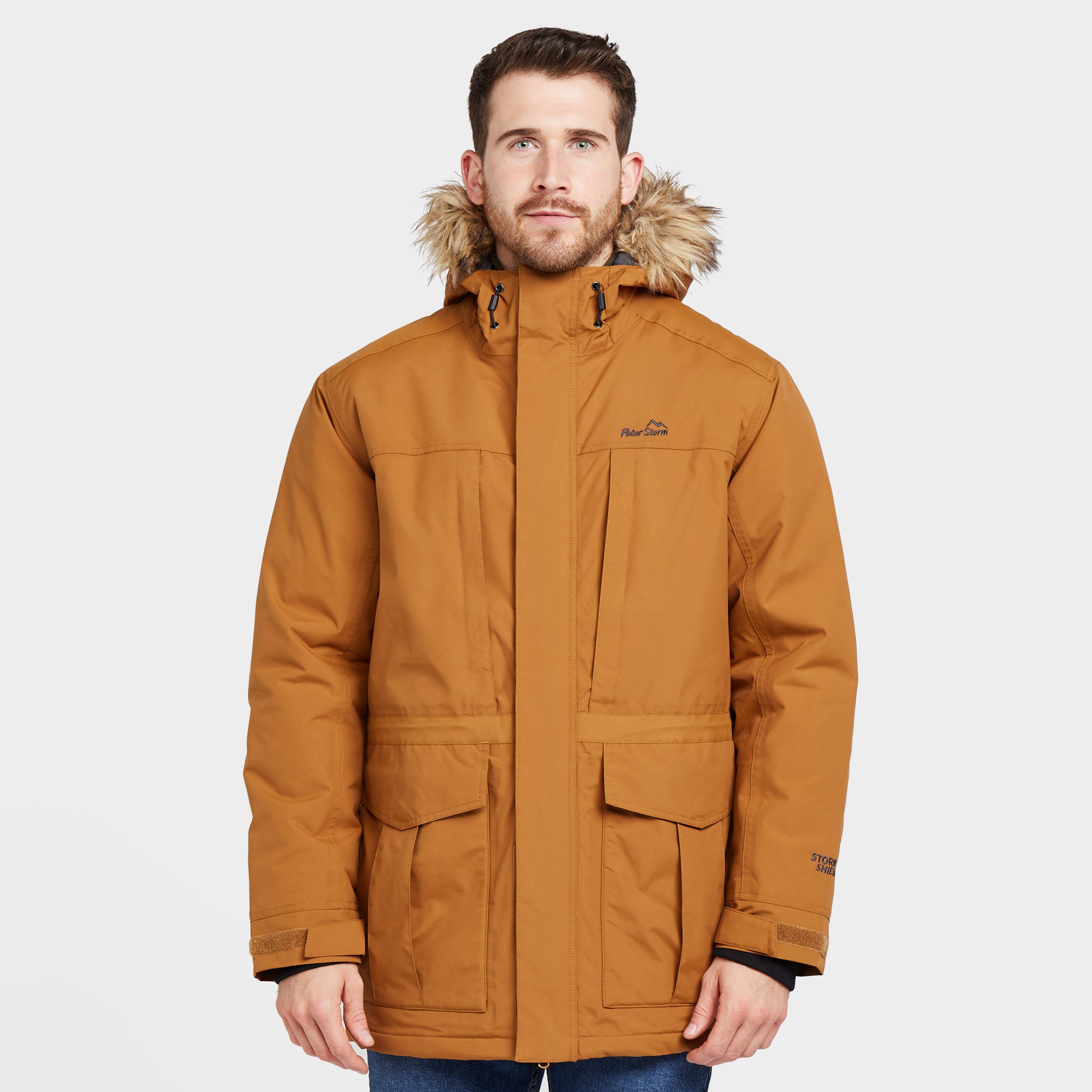 Peter Storm Men's Peter Parka III, Brown
