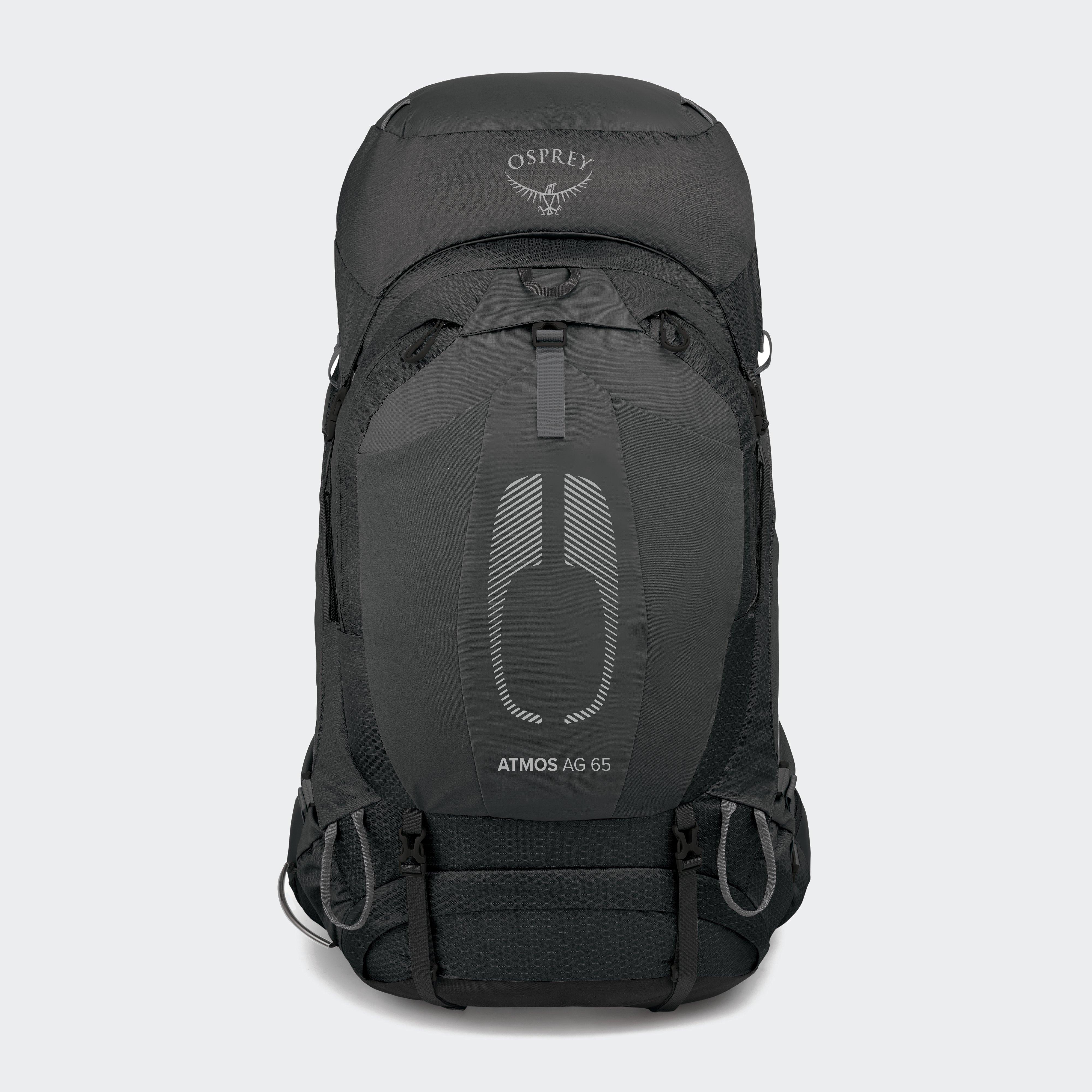 Osprey Men's Atmos AG 65 Litre Rucksack S/M, Black