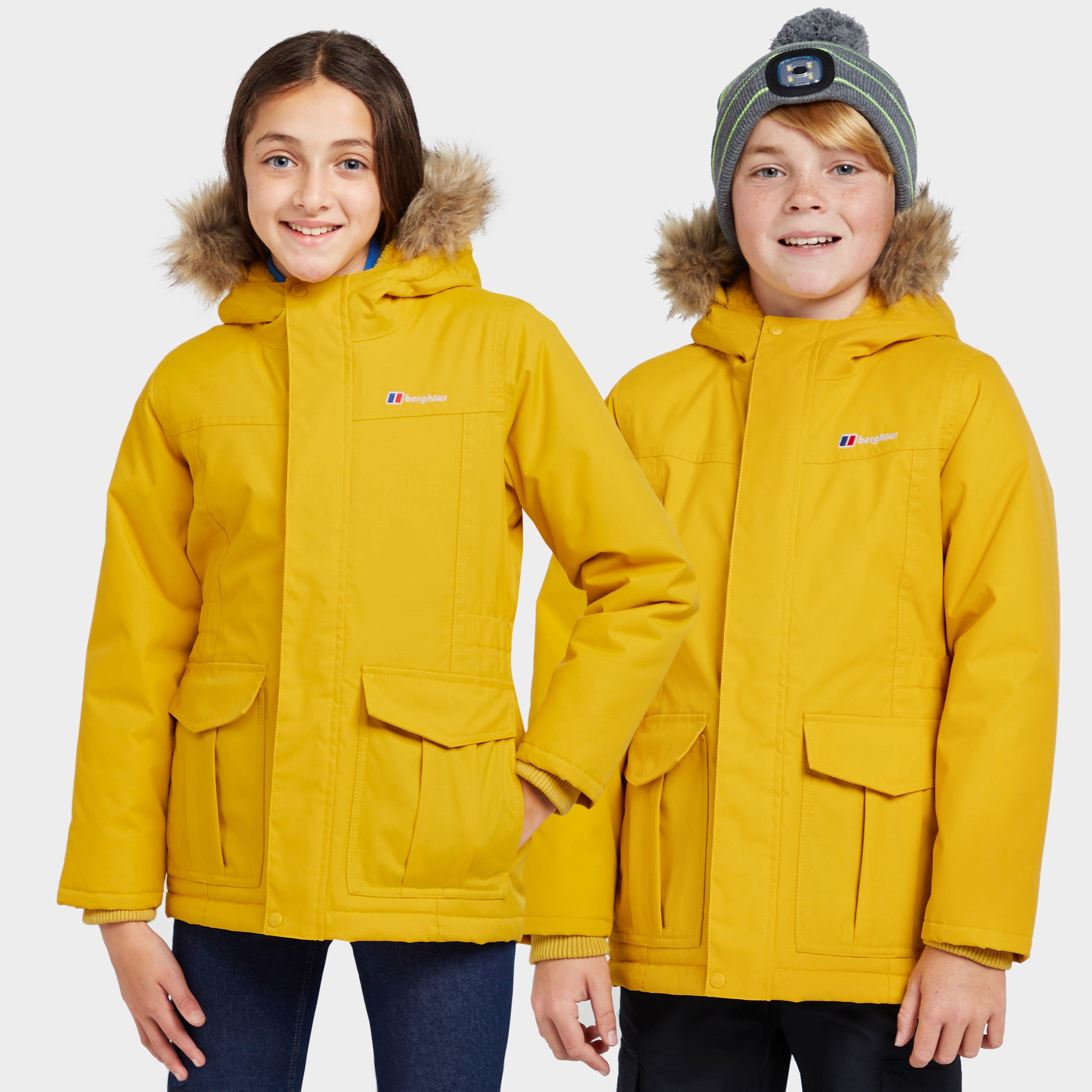 Berghaus Kids' Fourstones Parka, Yellow