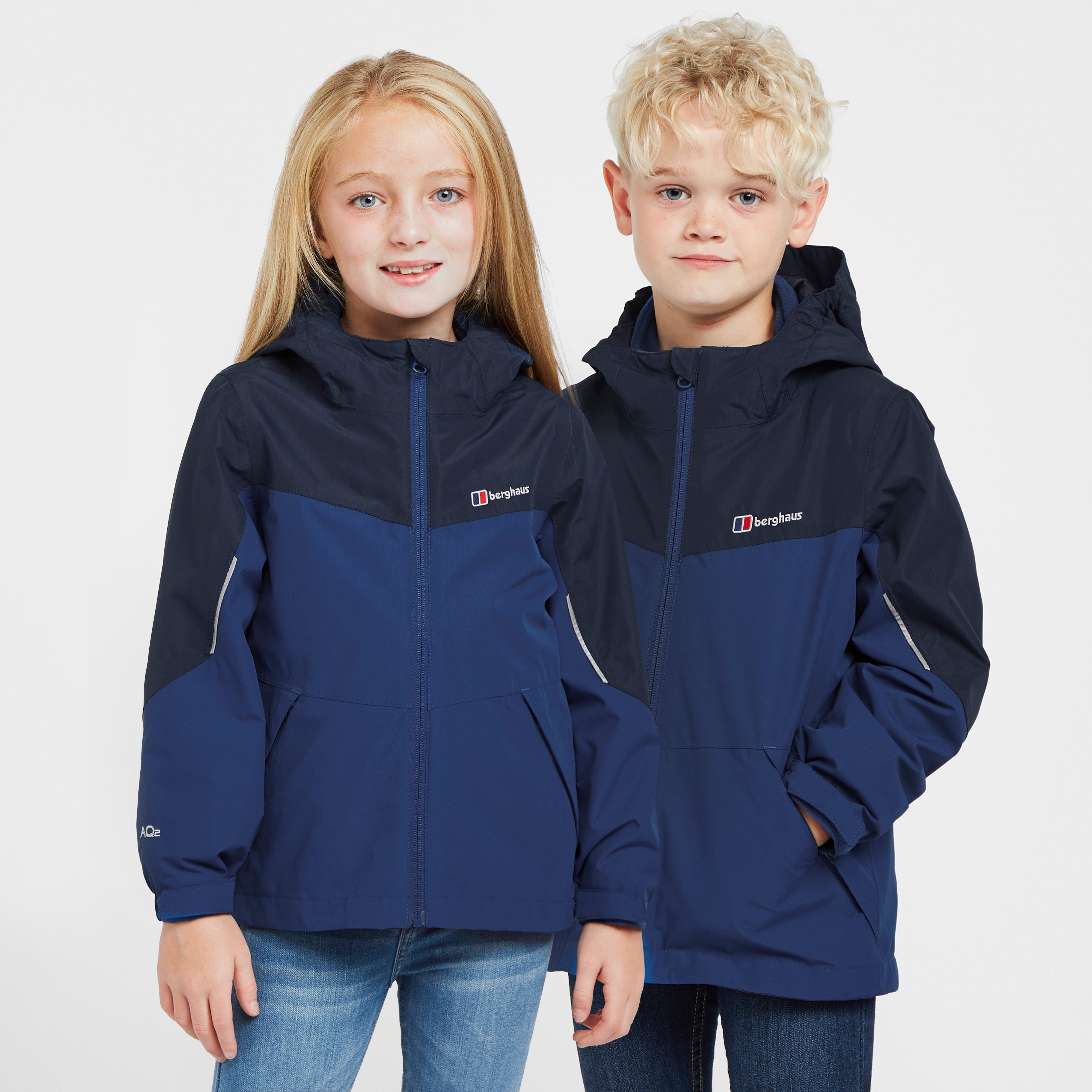 Berghaus Kids' Stokesley 3 in 1 Waterproof Jacket, Blue