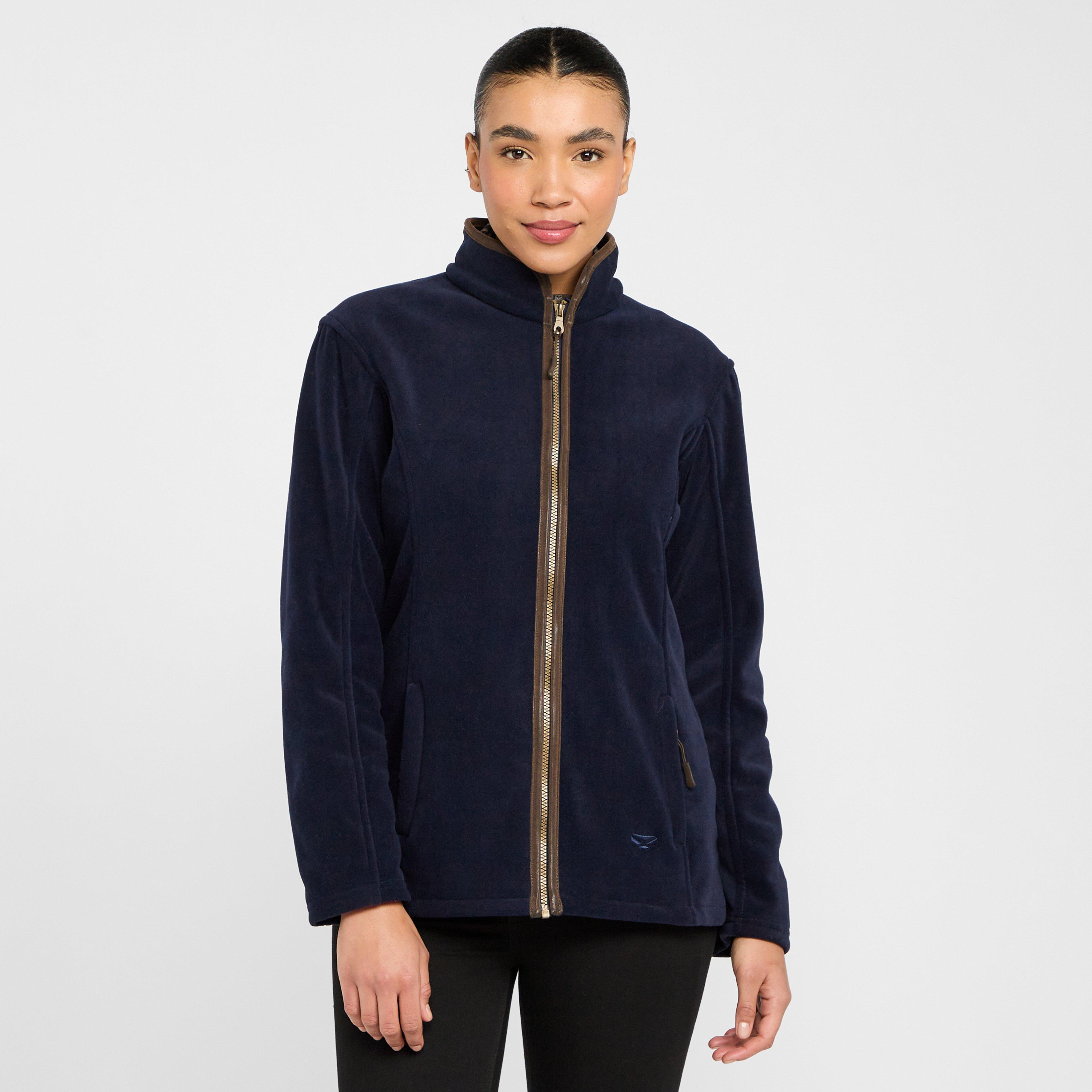 Hoggs of Fife Women's Stenton Fleece Jacket, Navy