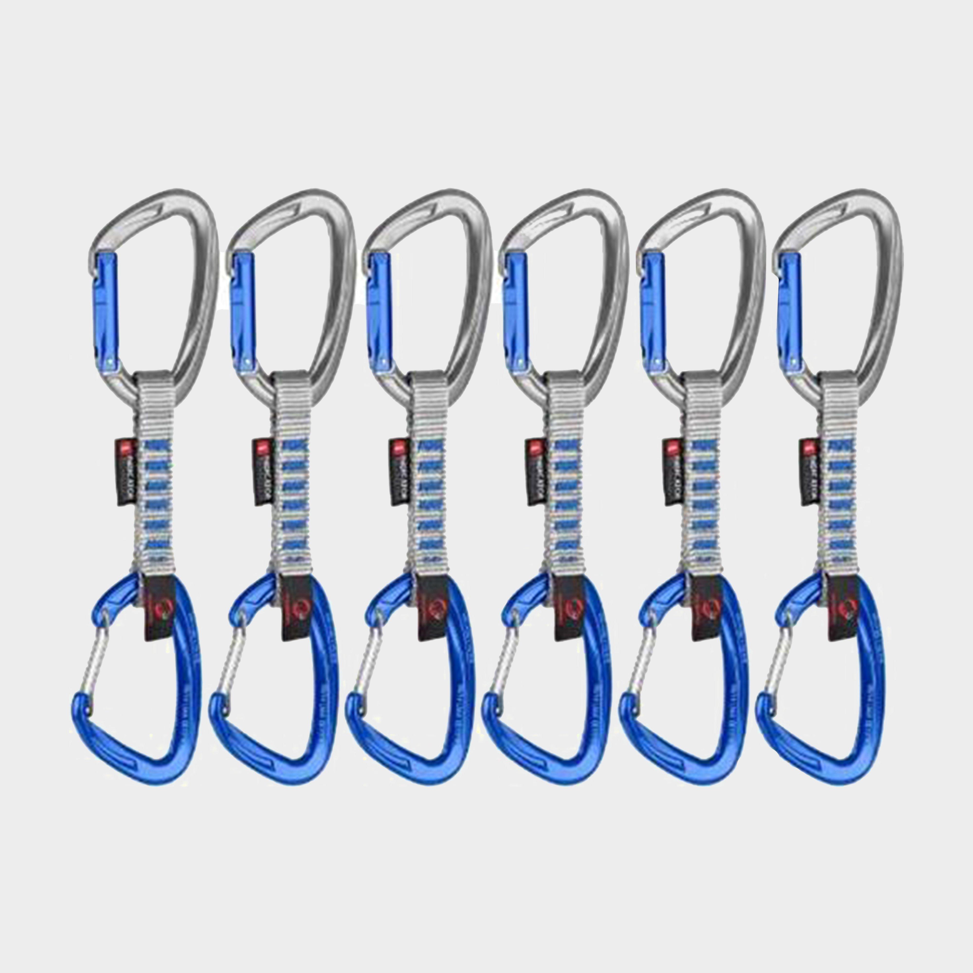 Mammut Crag Keylock 10cm Quickdraws 6-Pack, Blue