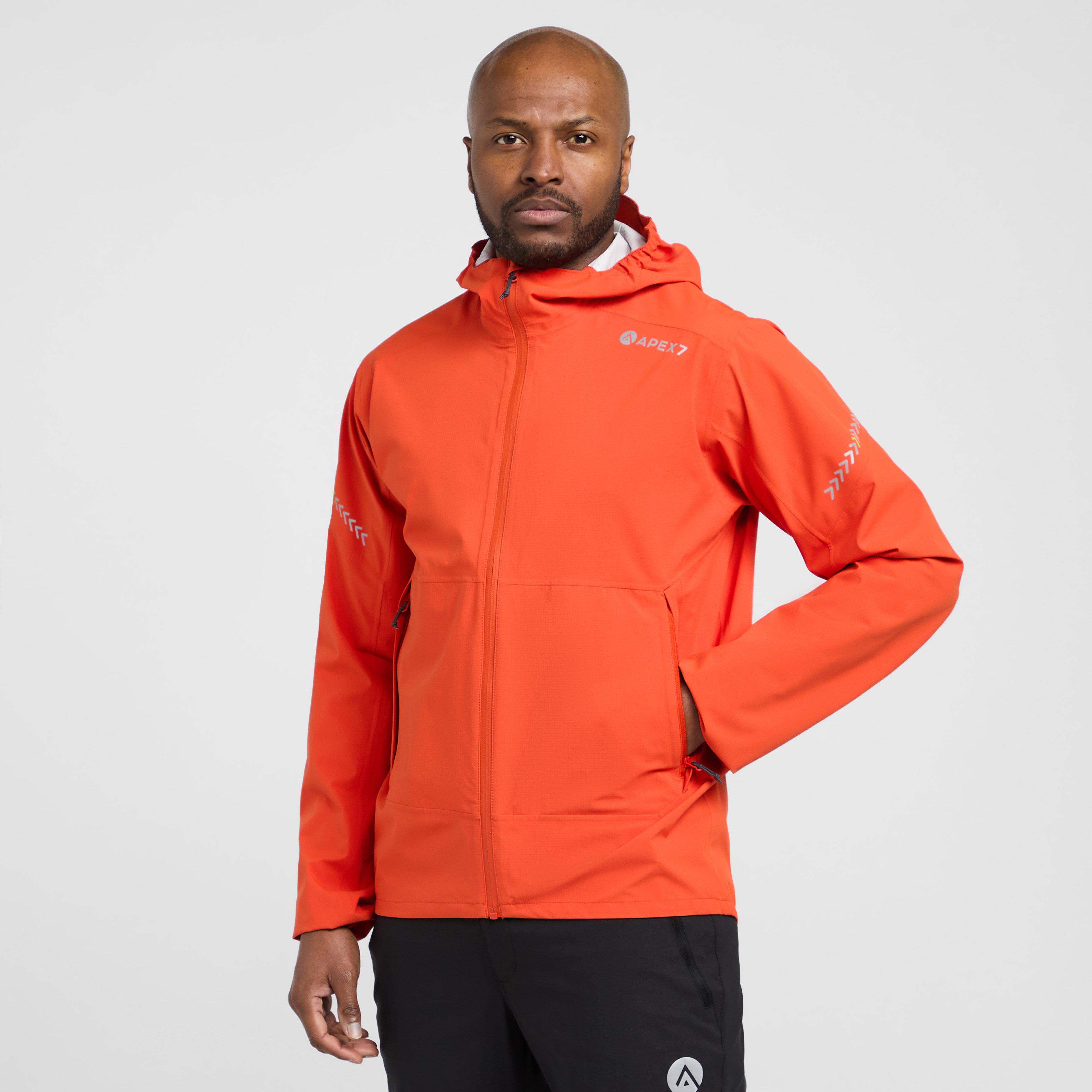 APEX7 Radon 2.5-Layer Waterproof Jacket, Orange