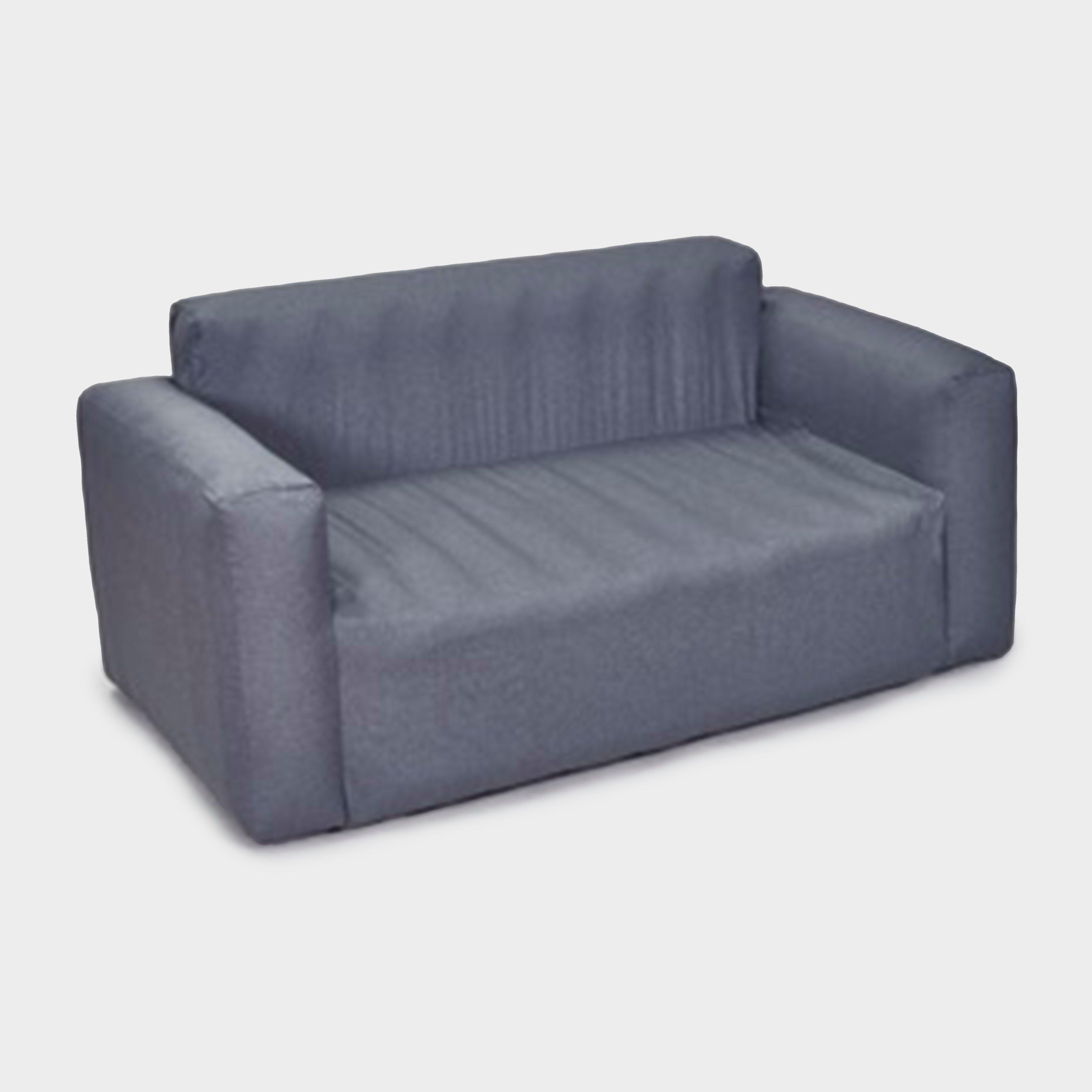 HI-GEAR Inflatable Two-Person Sofa, Grey