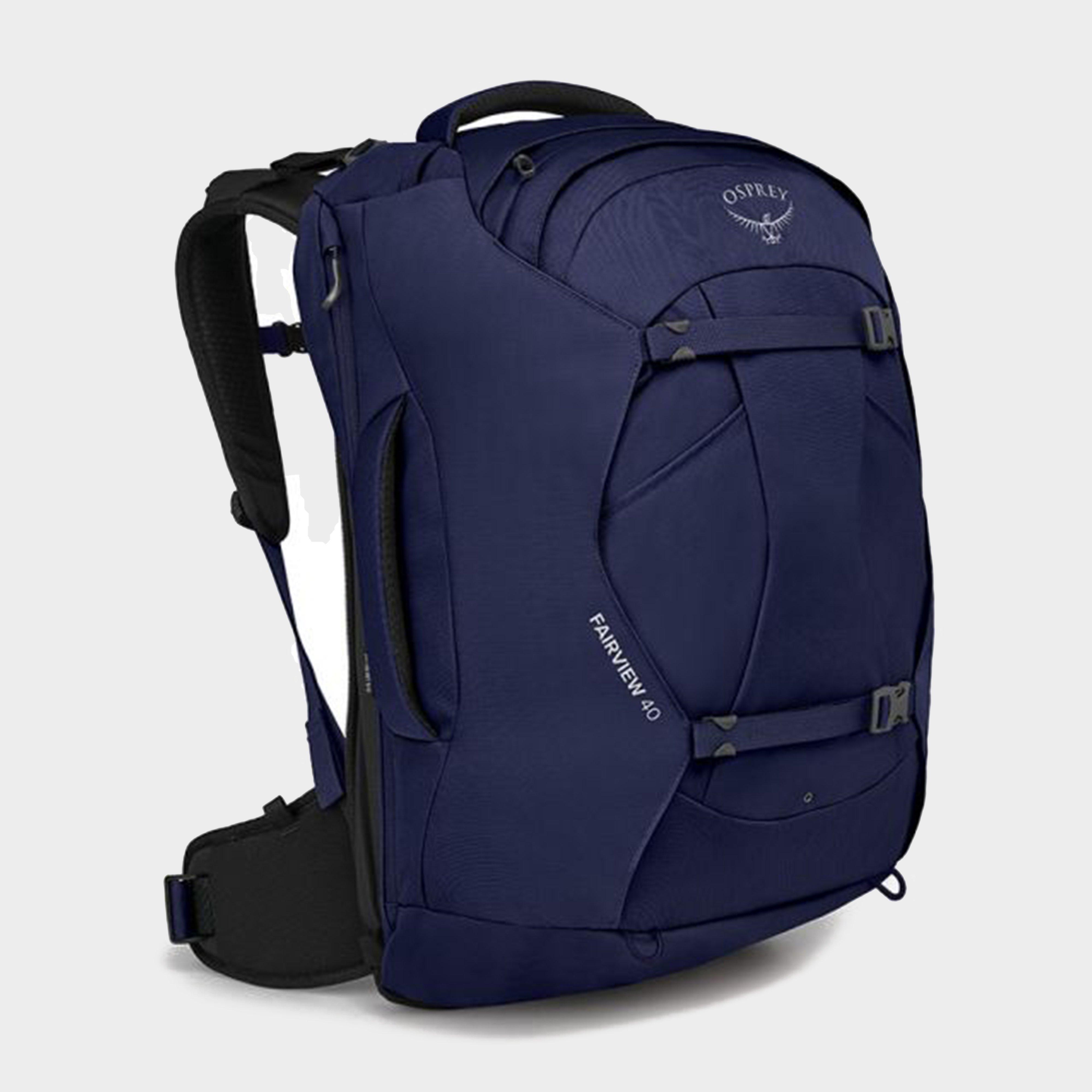 Osprey Women's Fairview 40L Travel Backpack, Blue