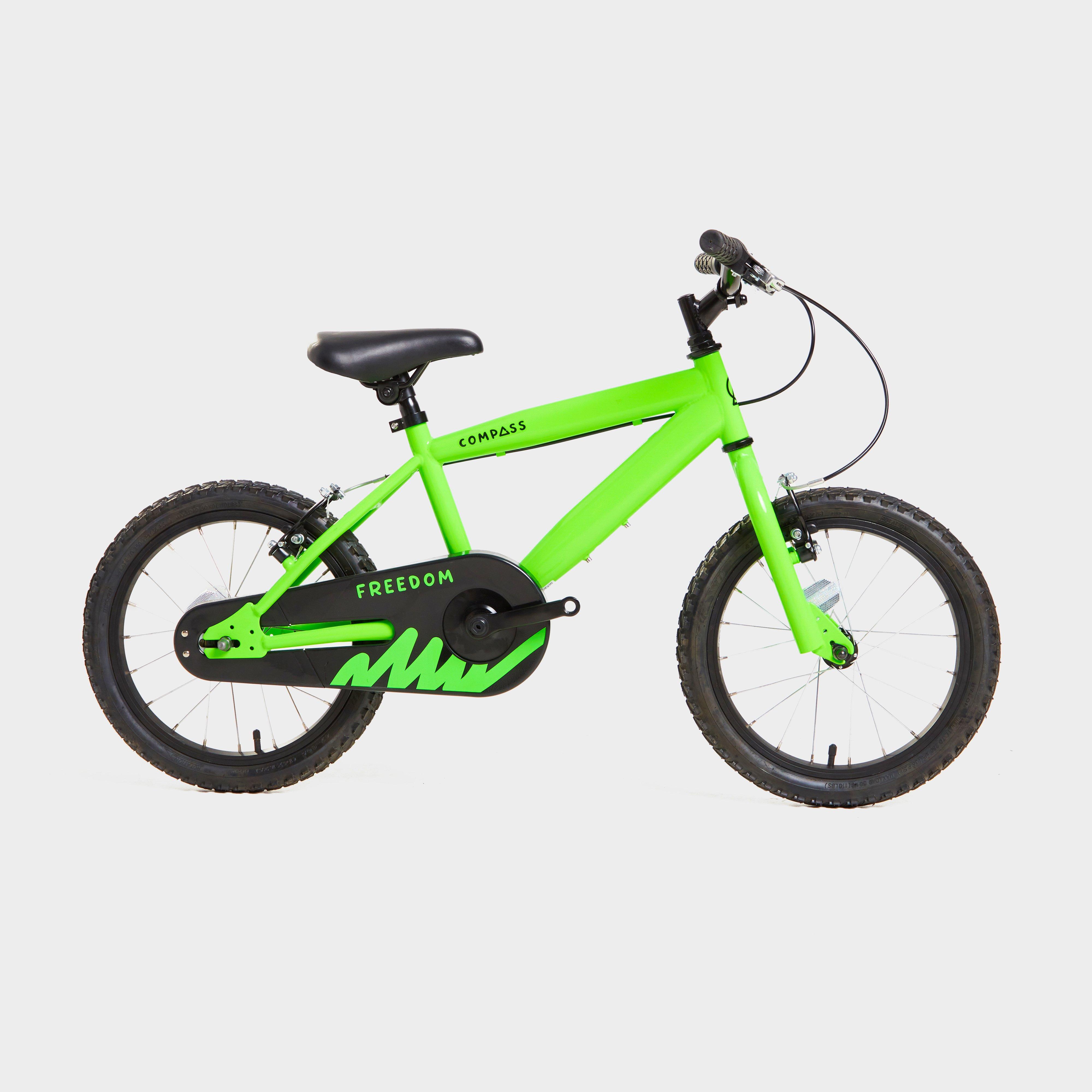 Compass Freedom 16” Kids' Bike, Green