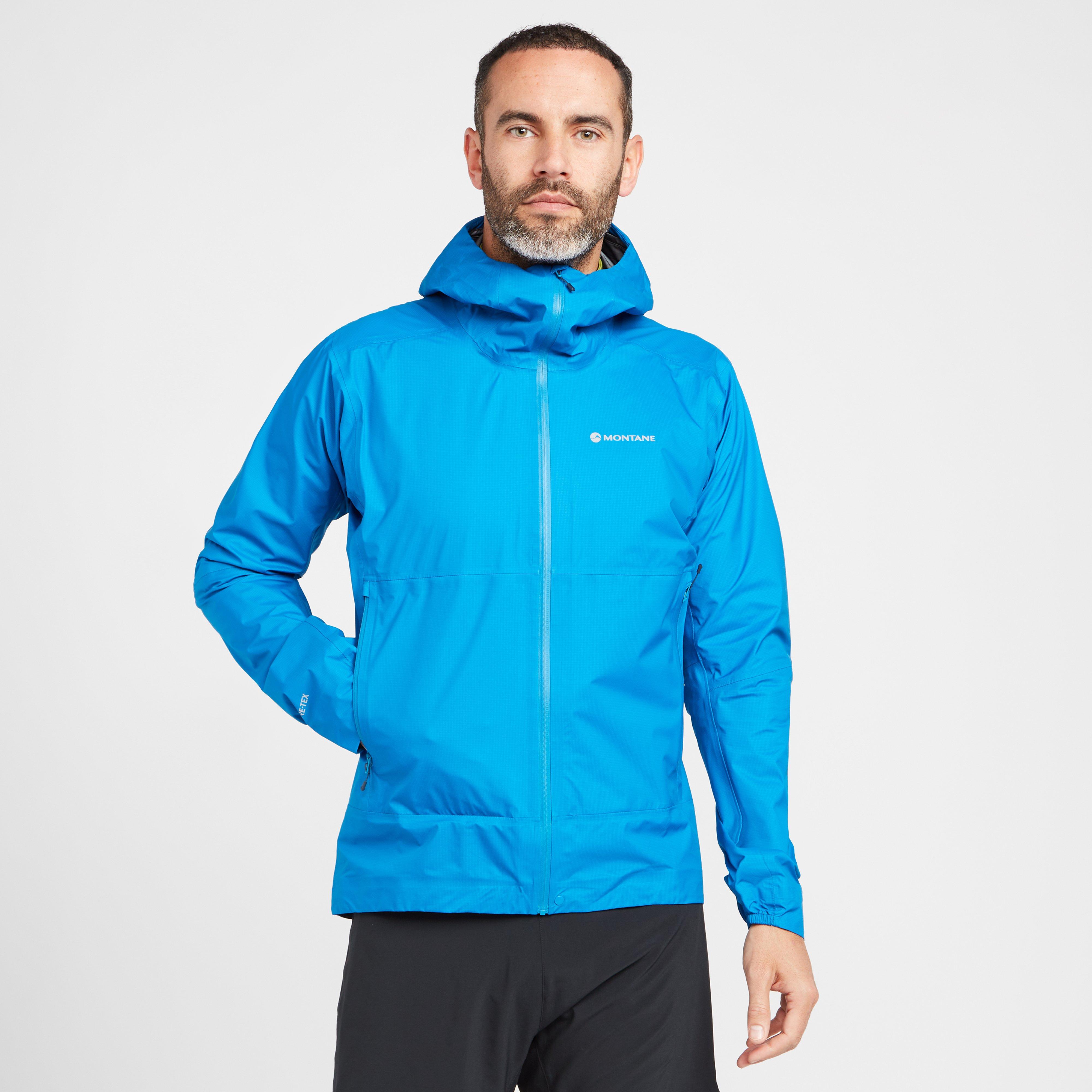 Montane Men's Phase Nano Waterproof Jacket, Blue