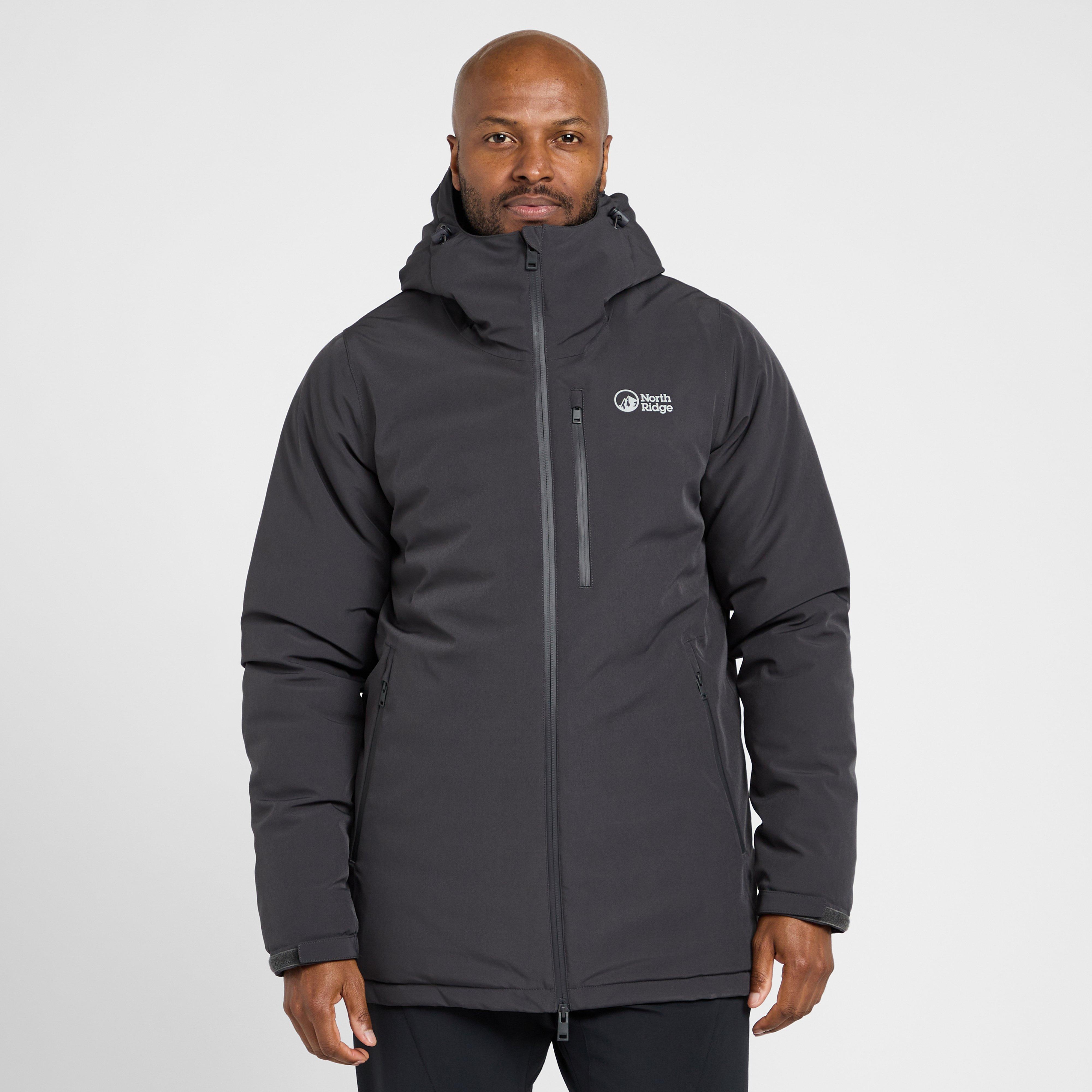 North Ridge Men's Domain Waterproof Parka, Grey