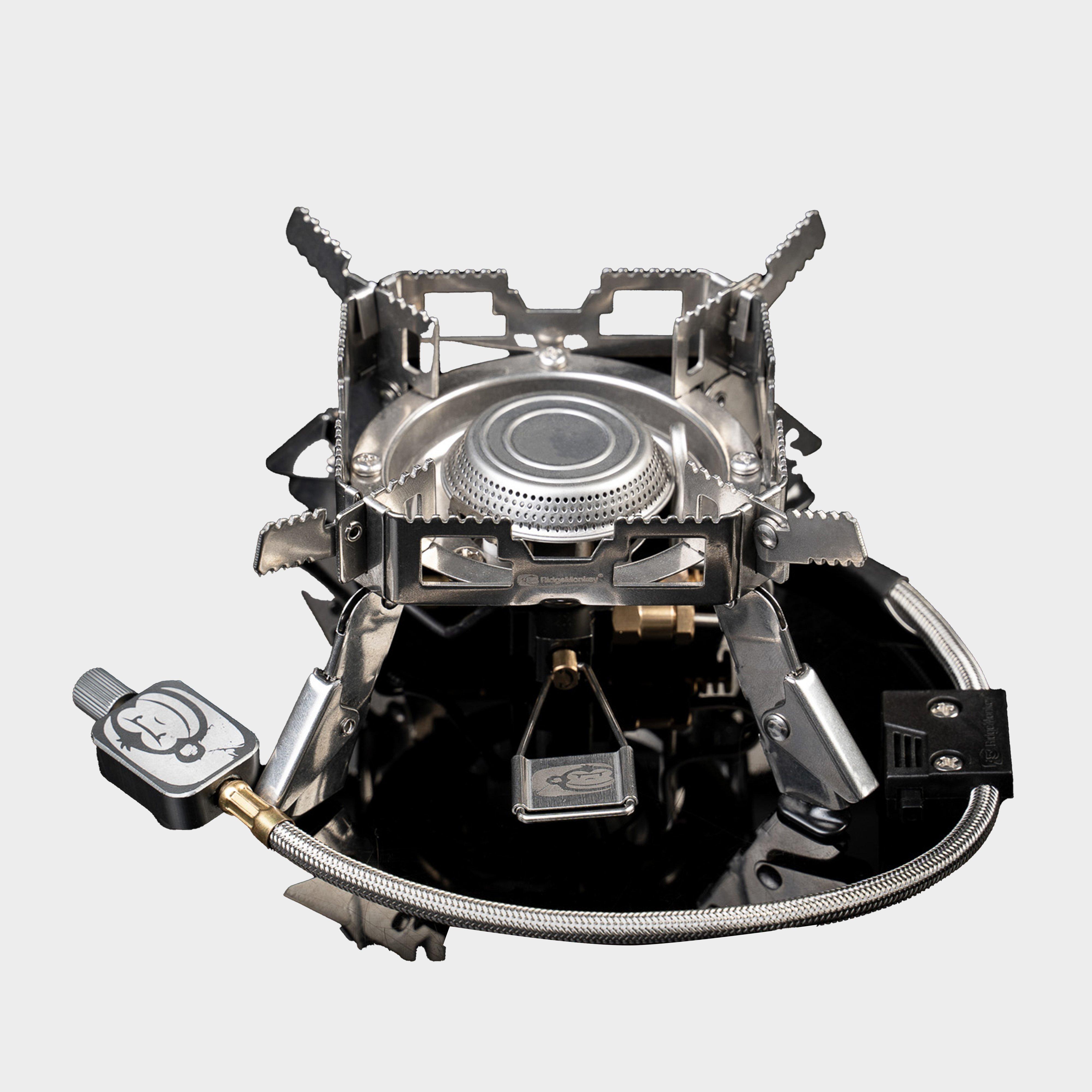 RIDGEMONKEY Quad Stove Pro Mini (Single), Silver