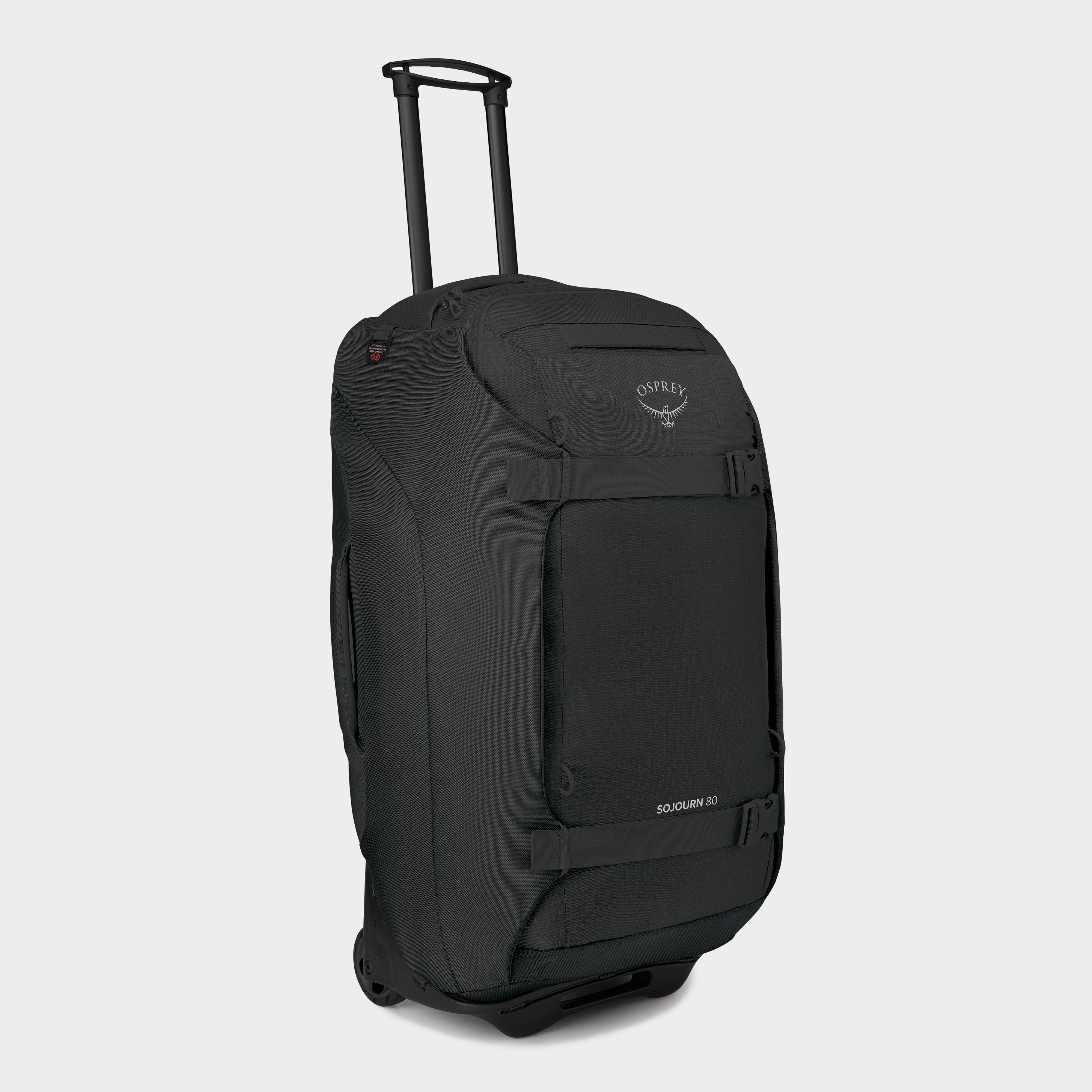 Osprey Sojourn 80L Wheeled Convertible Pack, Black