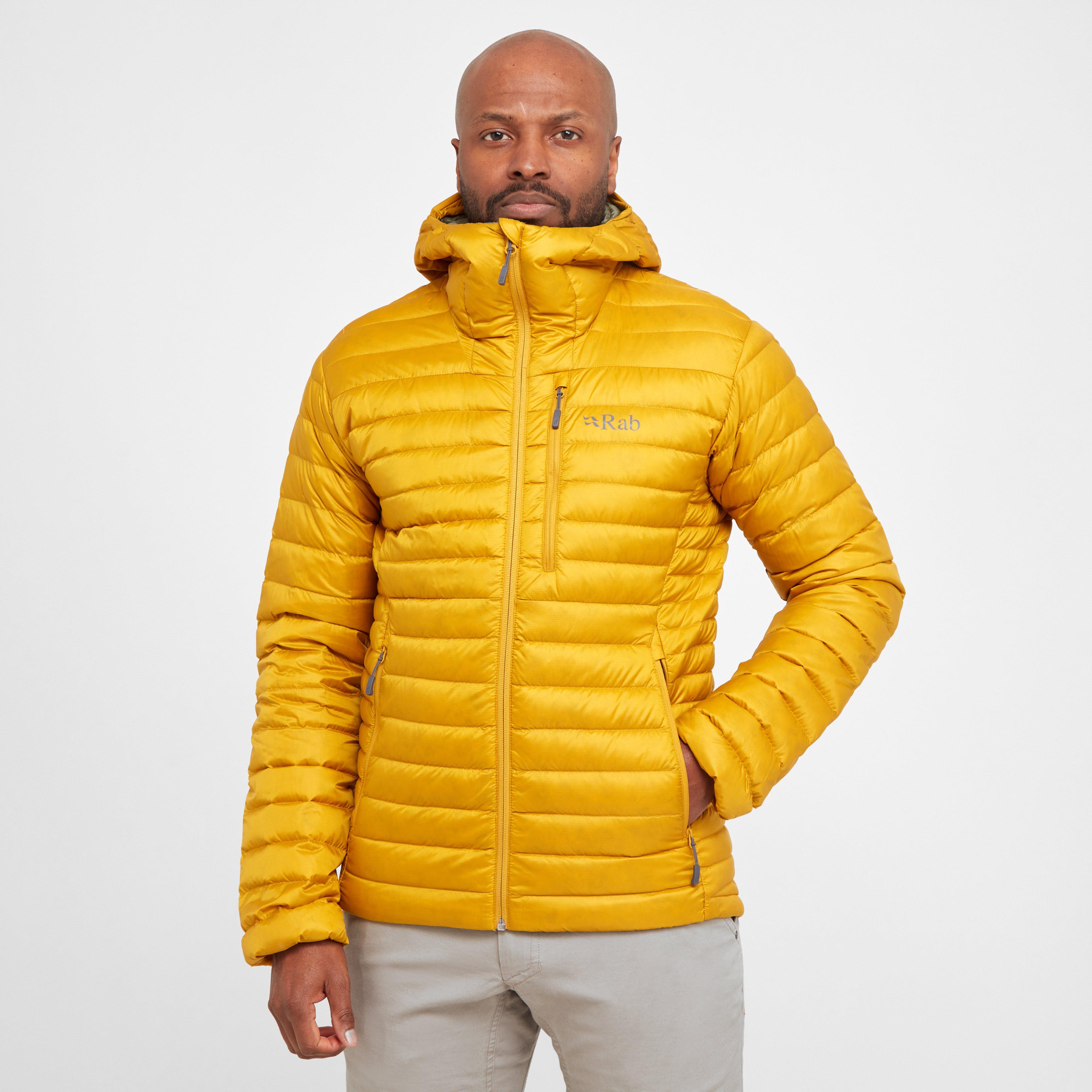 Rab Men's Microlight Alpine Down Jacket, Yellow