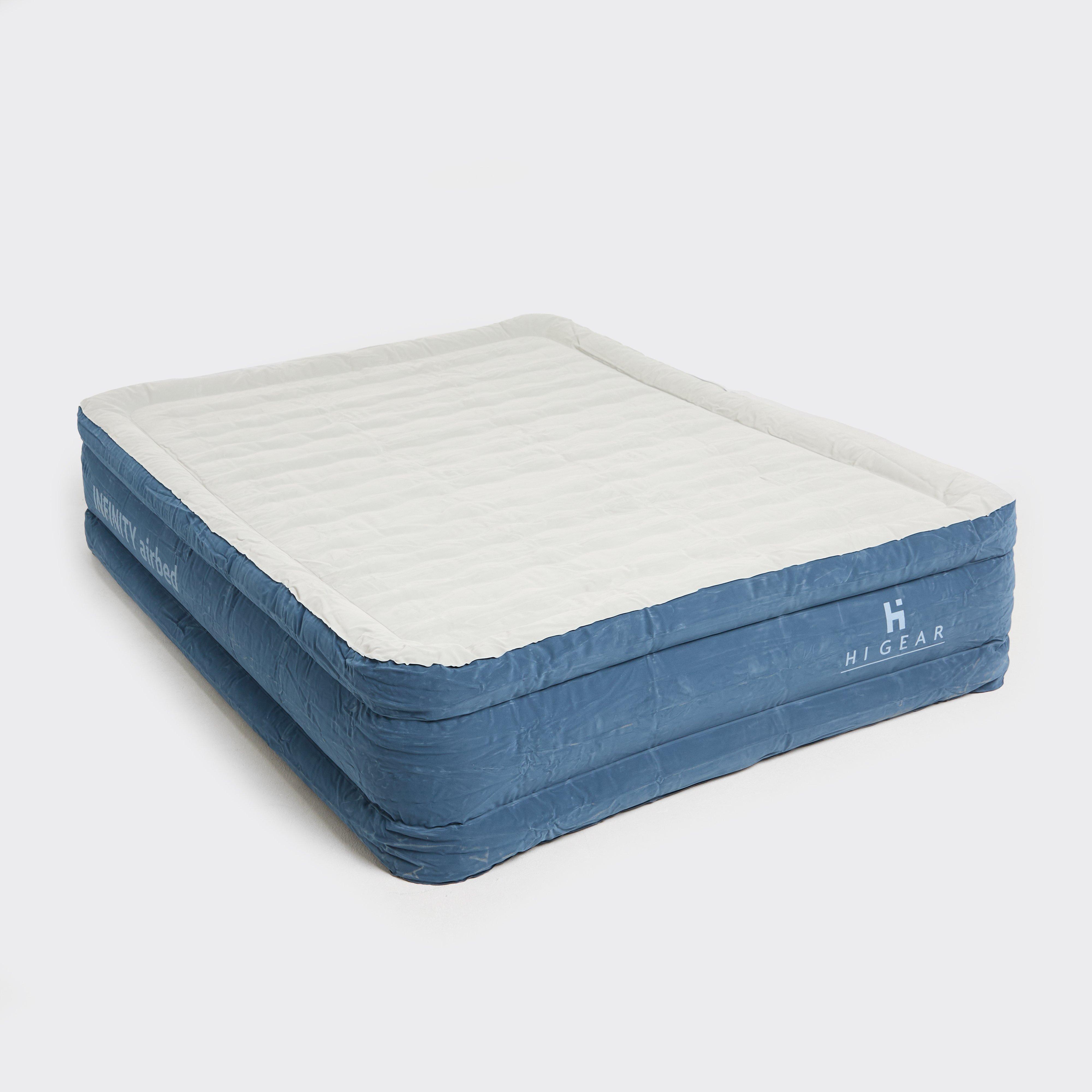 HI-GEAR Infinity Airbed with Built in 240V Pump, Blue