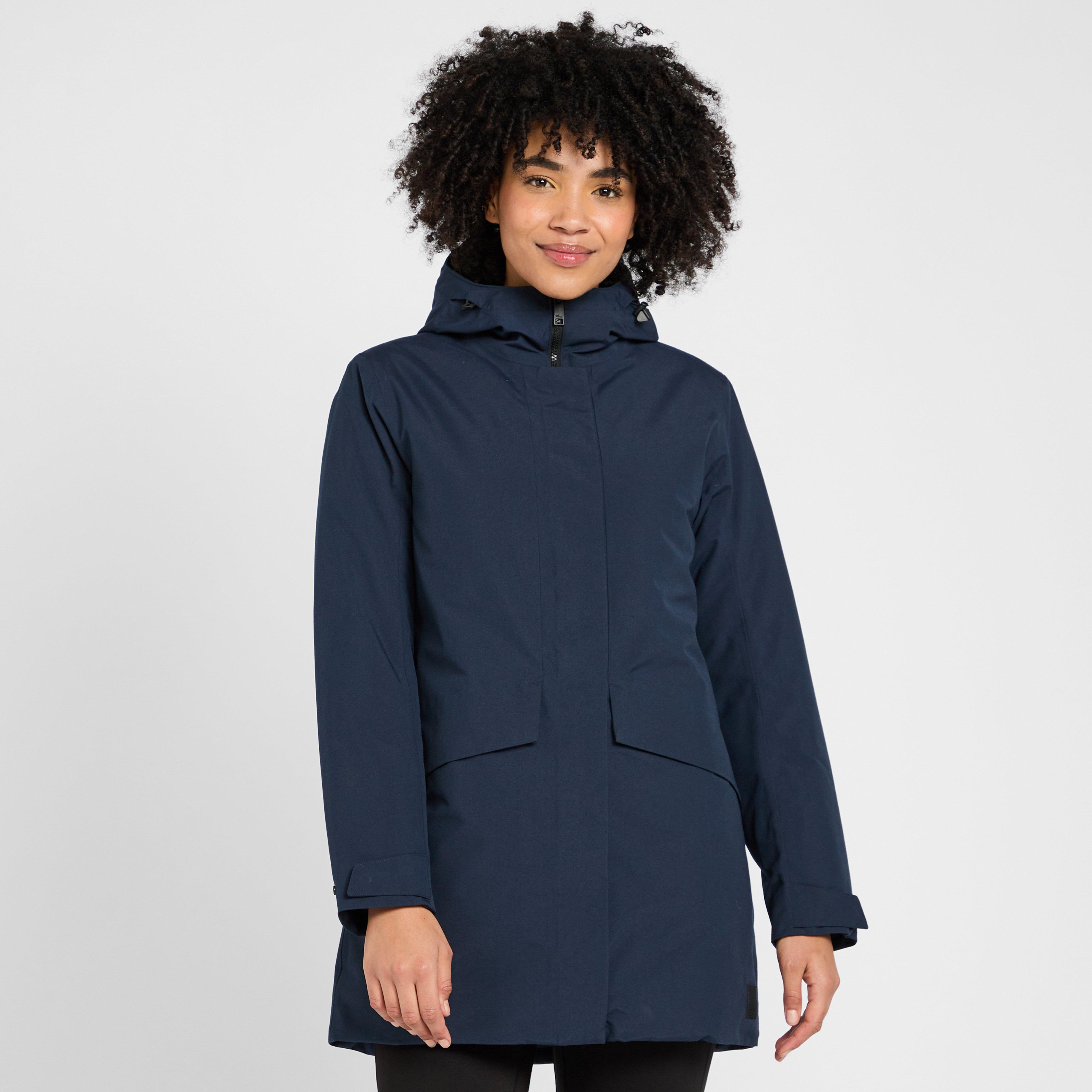 Jack Wolfskin Women's Tempelhof Coat, Navy