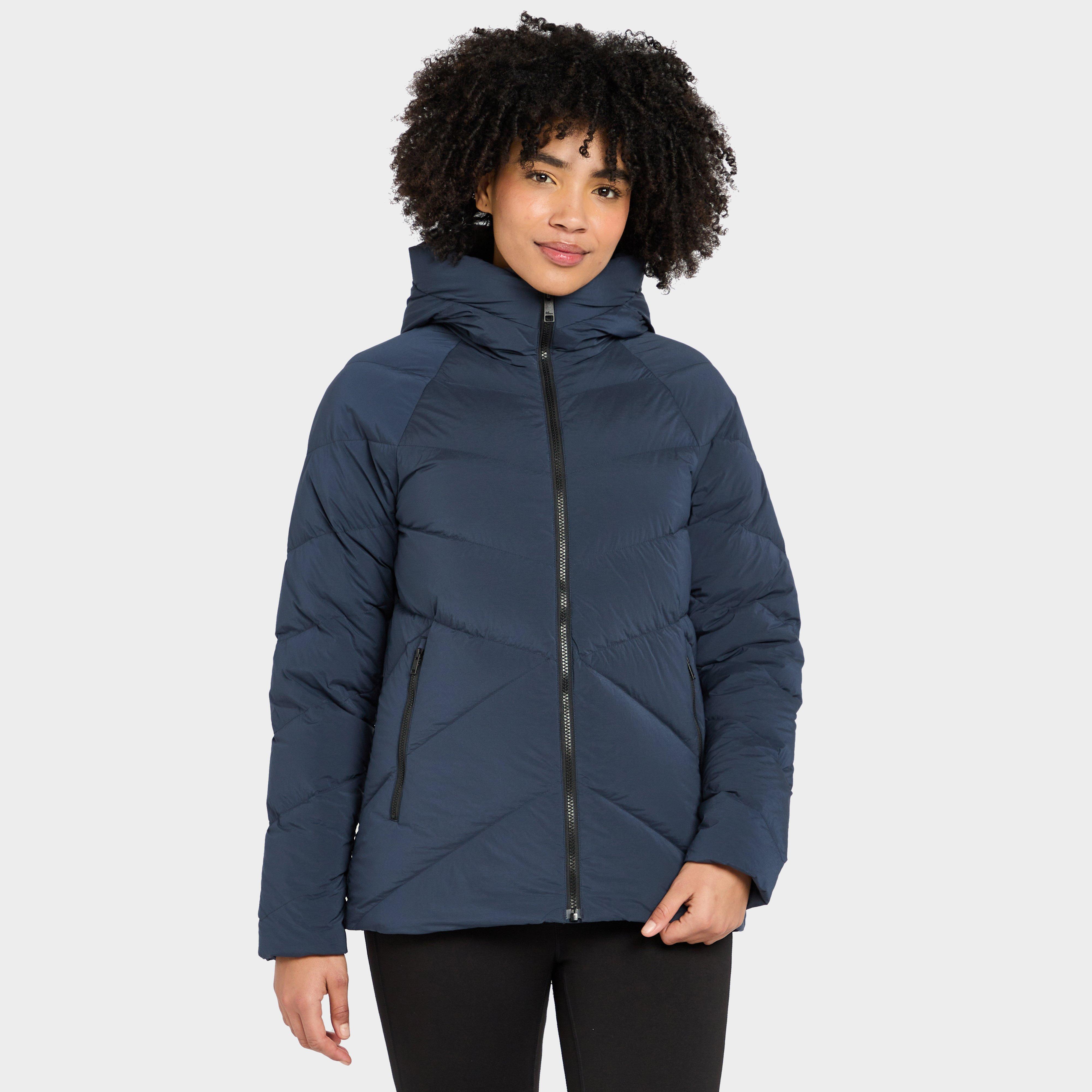 Jack Wolfskin Women's Marienplatz Down Jacket, Navy
