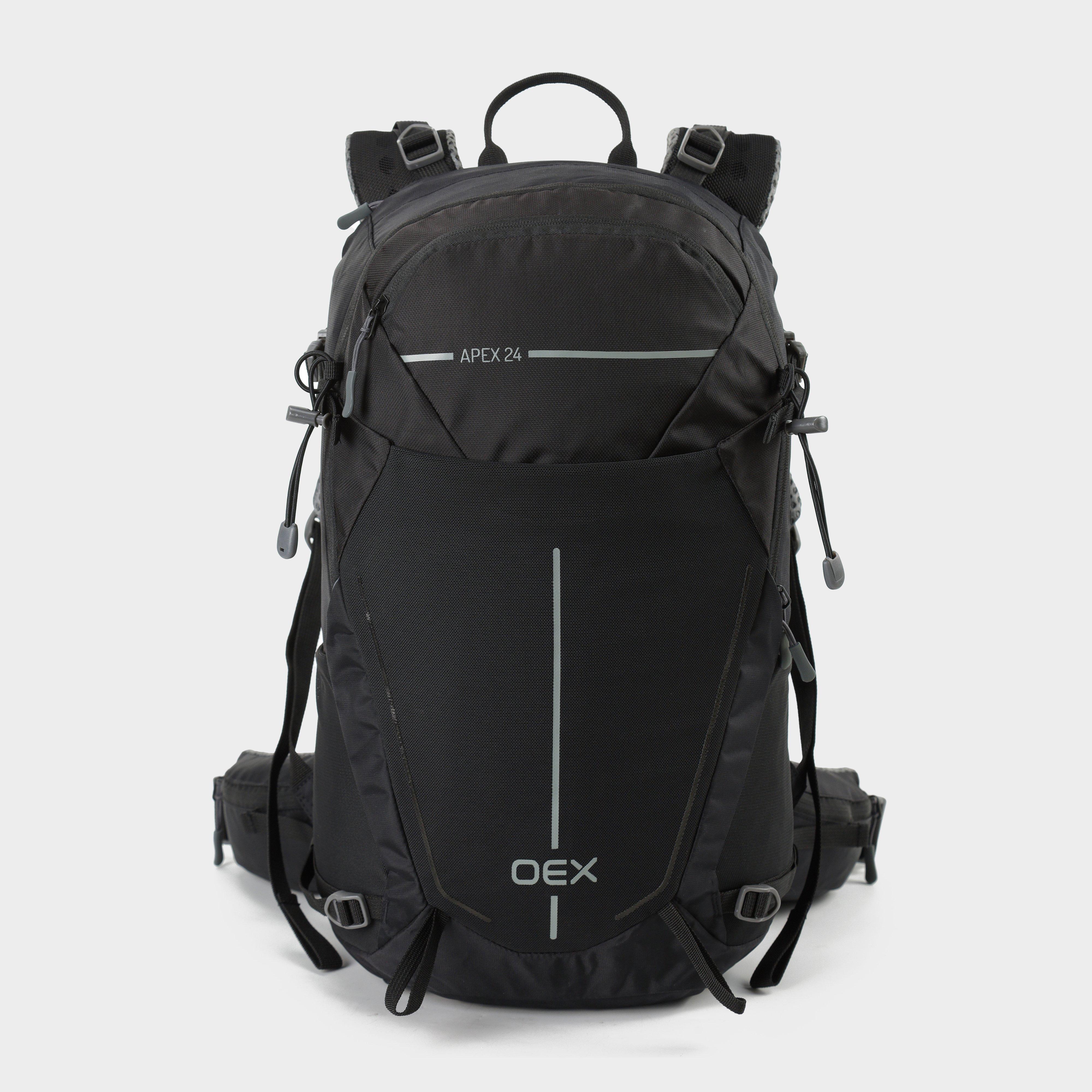 OEX Apex 24L Backpack, Black