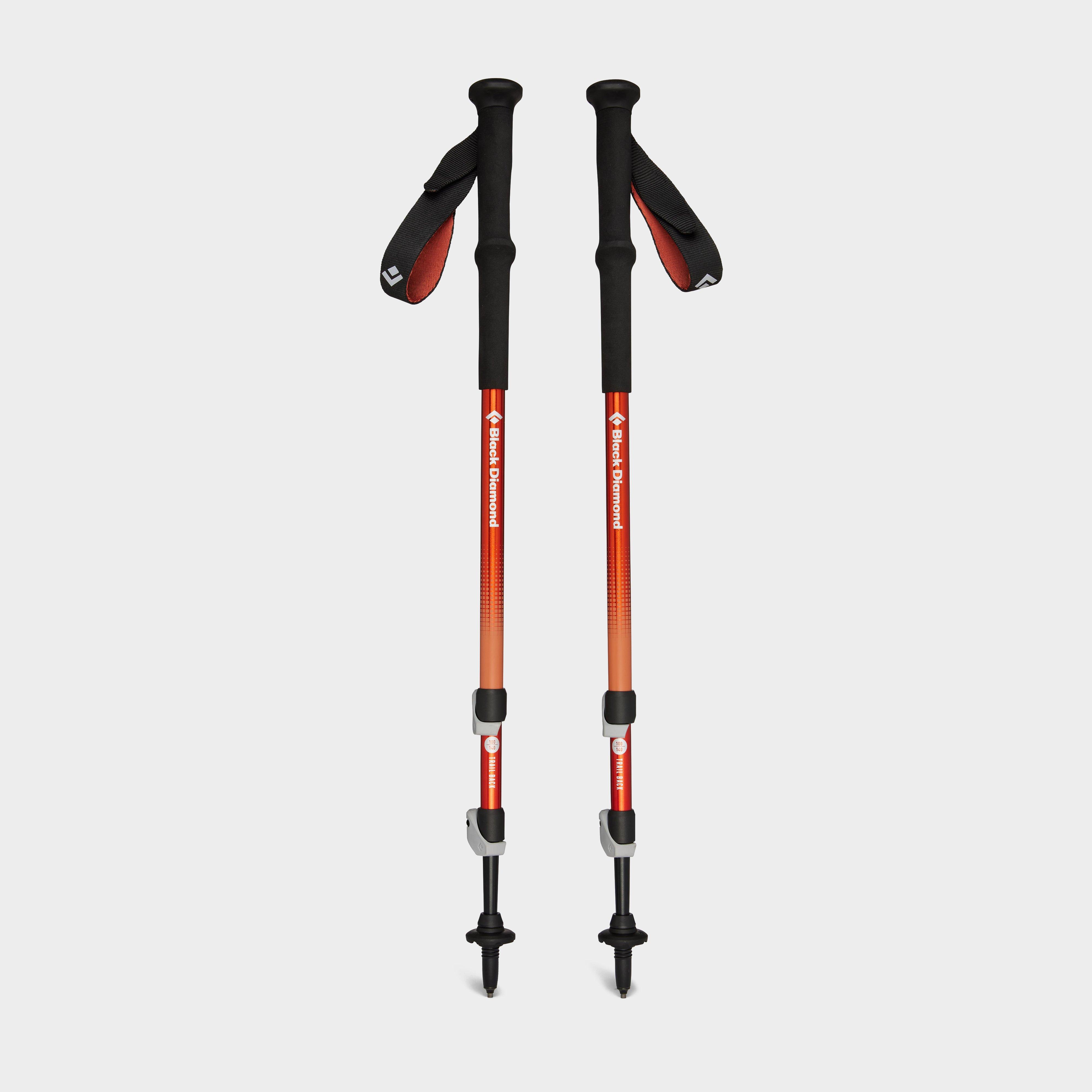 Black Diamond Trail Back Trekking Poles, Orange