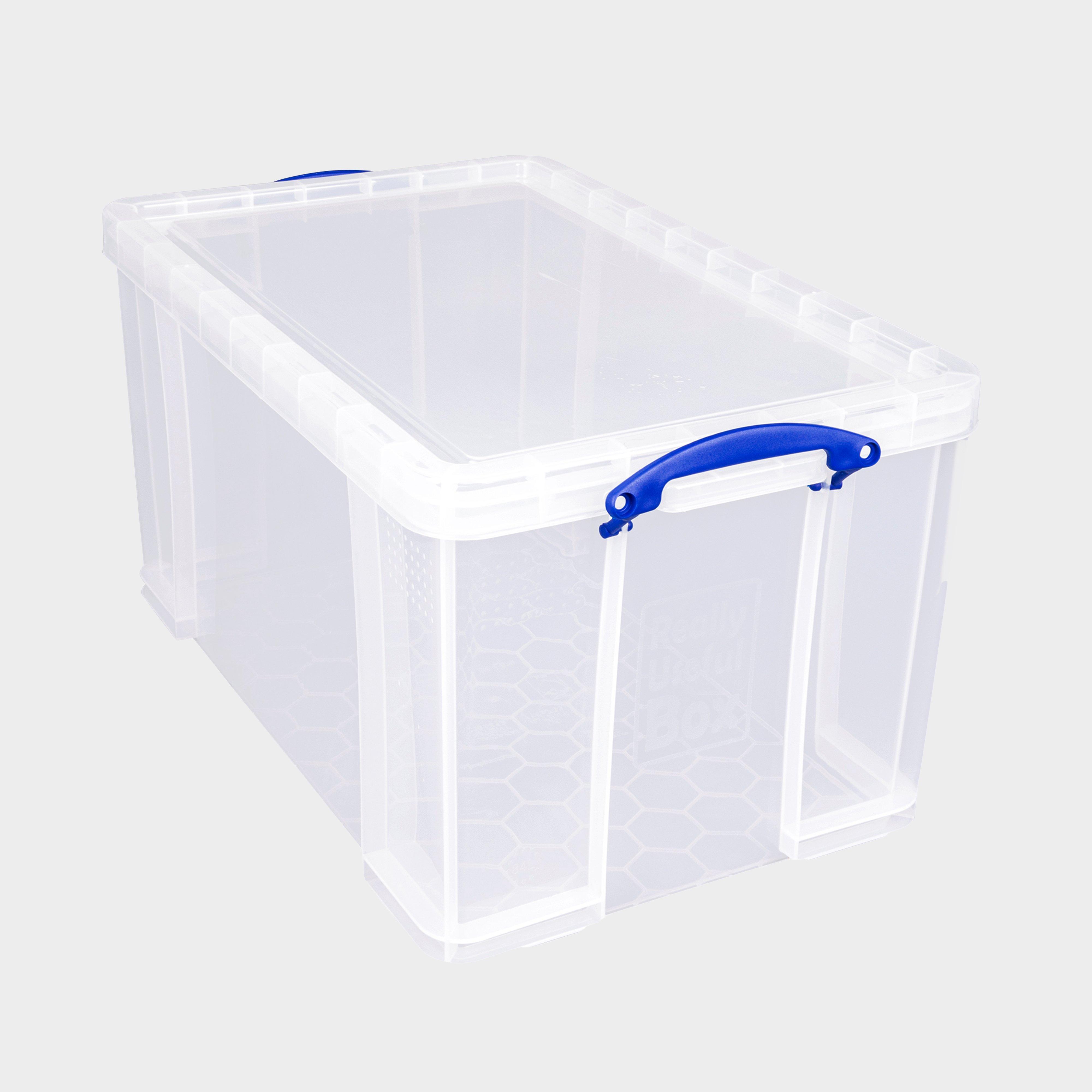 Really Useful Storage Box - 84L, Clear