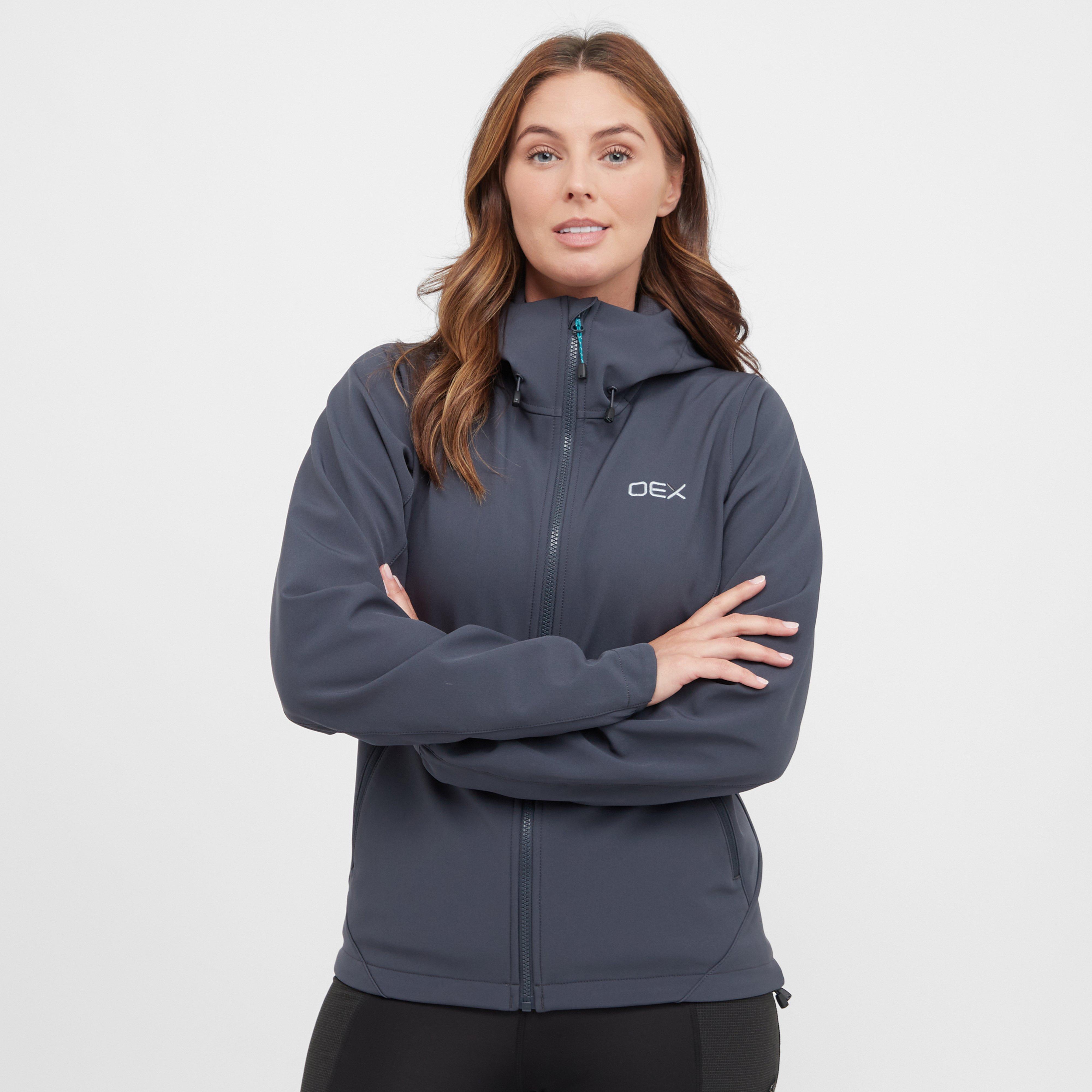 OEX Women's Thornhill Softshell Jacket, Grey