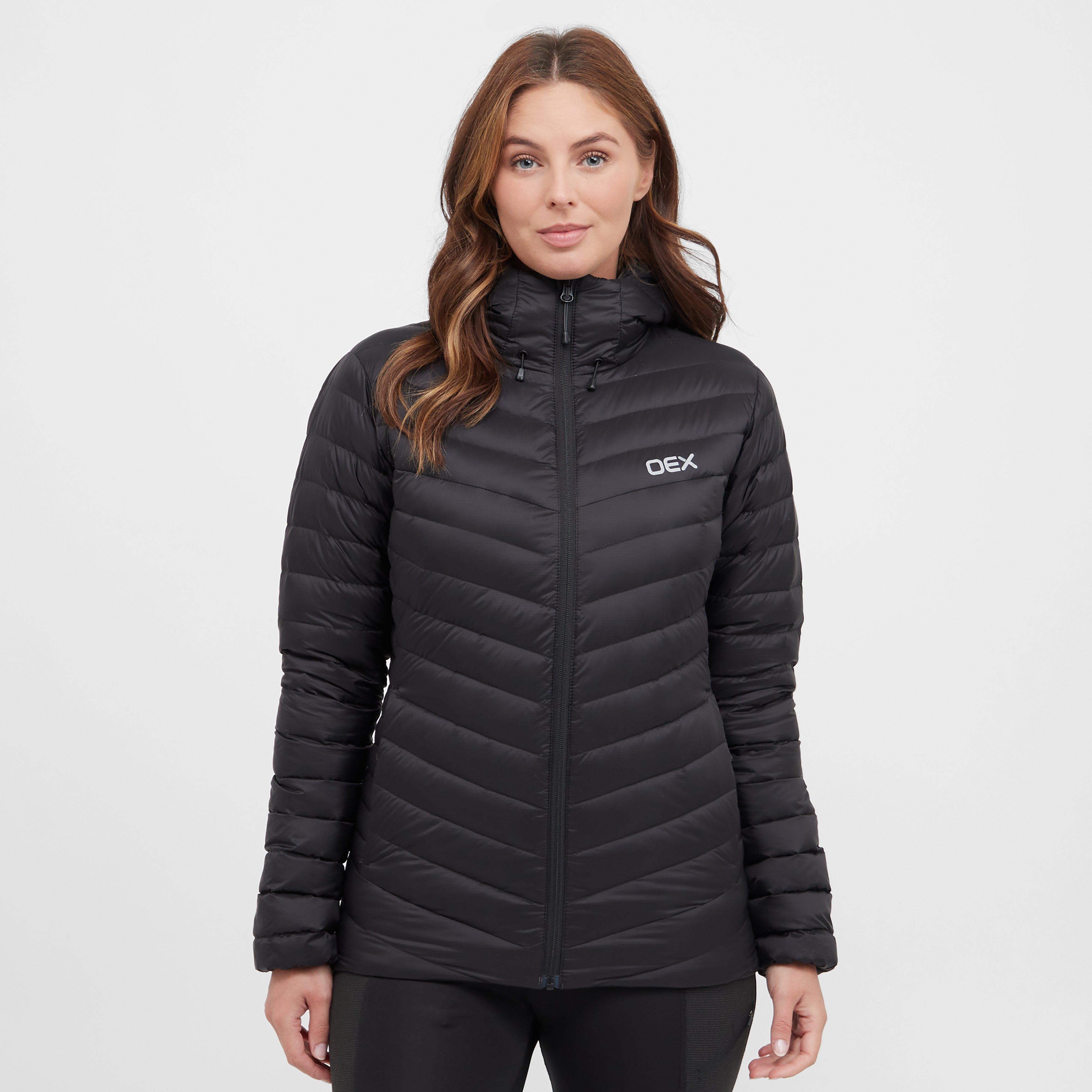 OEX Women's Kintra Down Jacket, Black