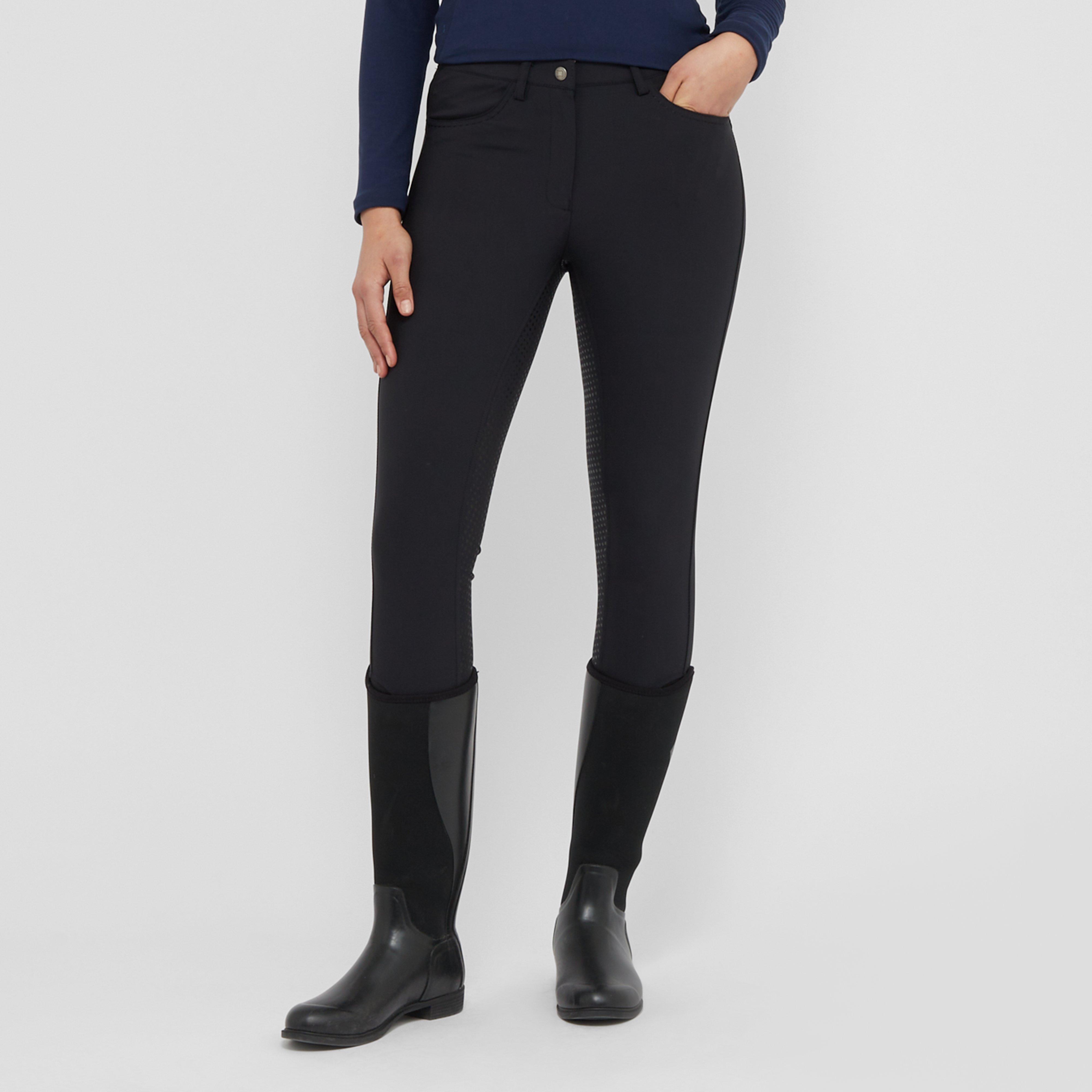 Dublin Women's Shelby Full Seat Breeches Black, Black
