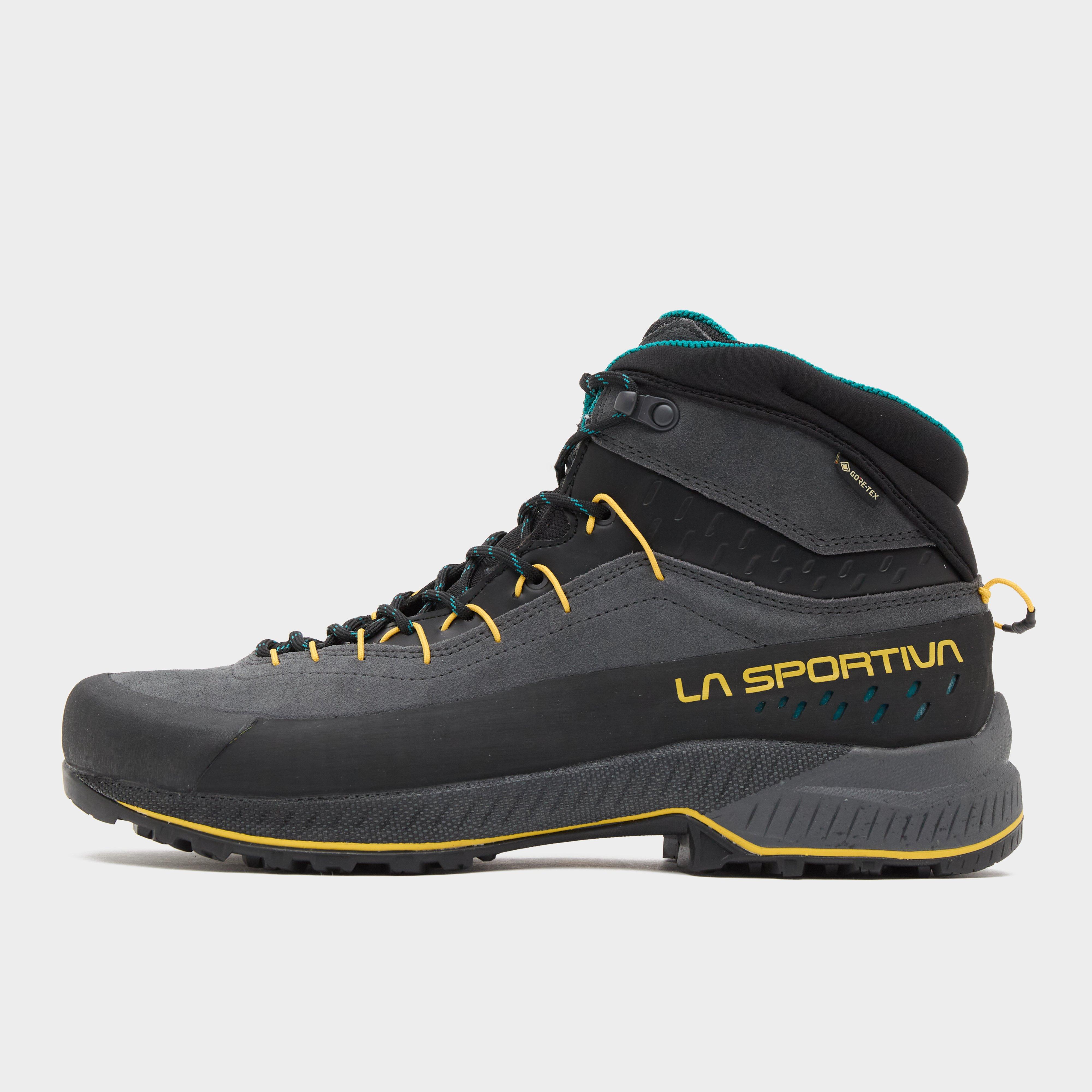 LA Sportiva Men's Men's TX4 Evo Mid GTX Carbon Hiking Shoes, Black