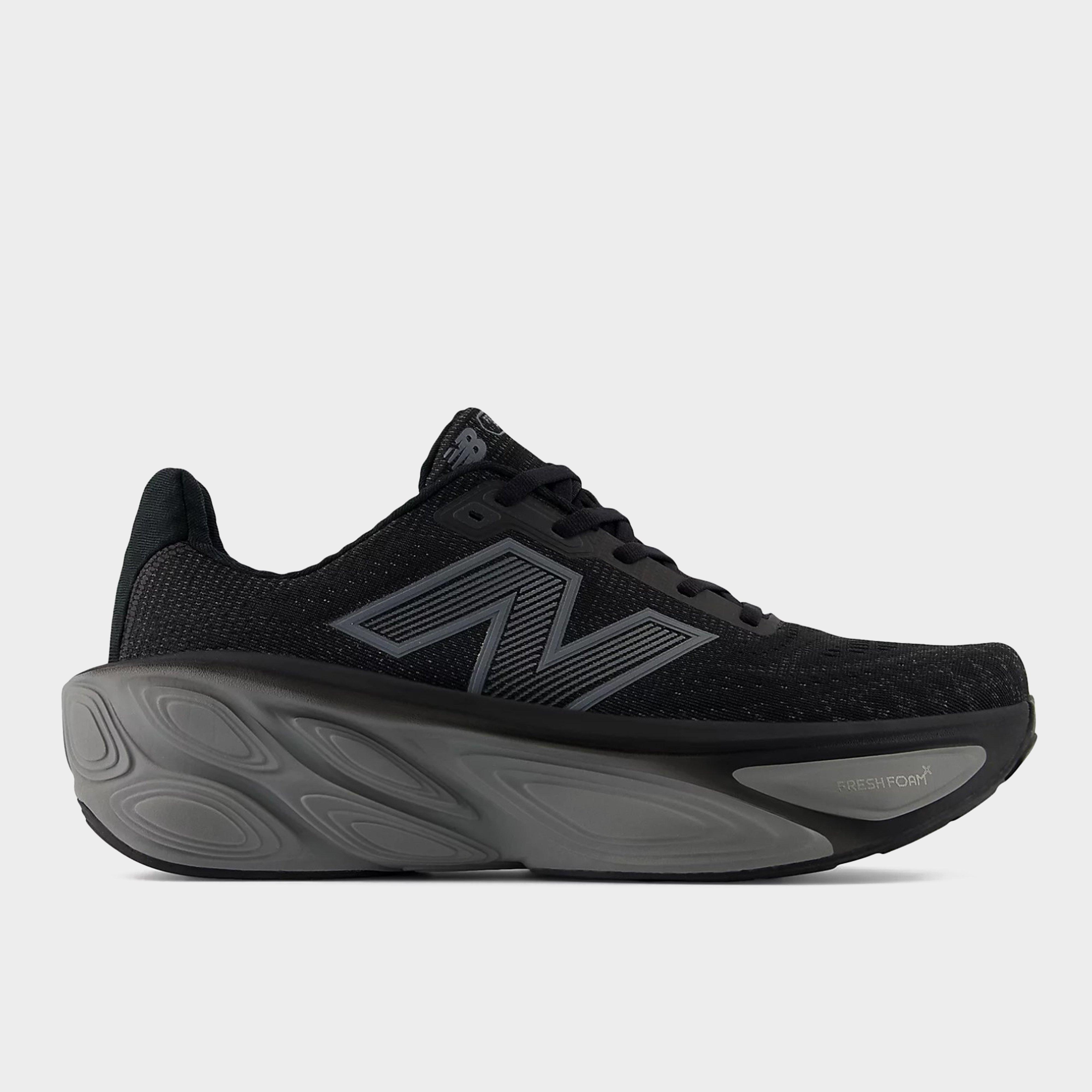New Balance Men's Fresh Foam X More V5 Running Shoes, Black