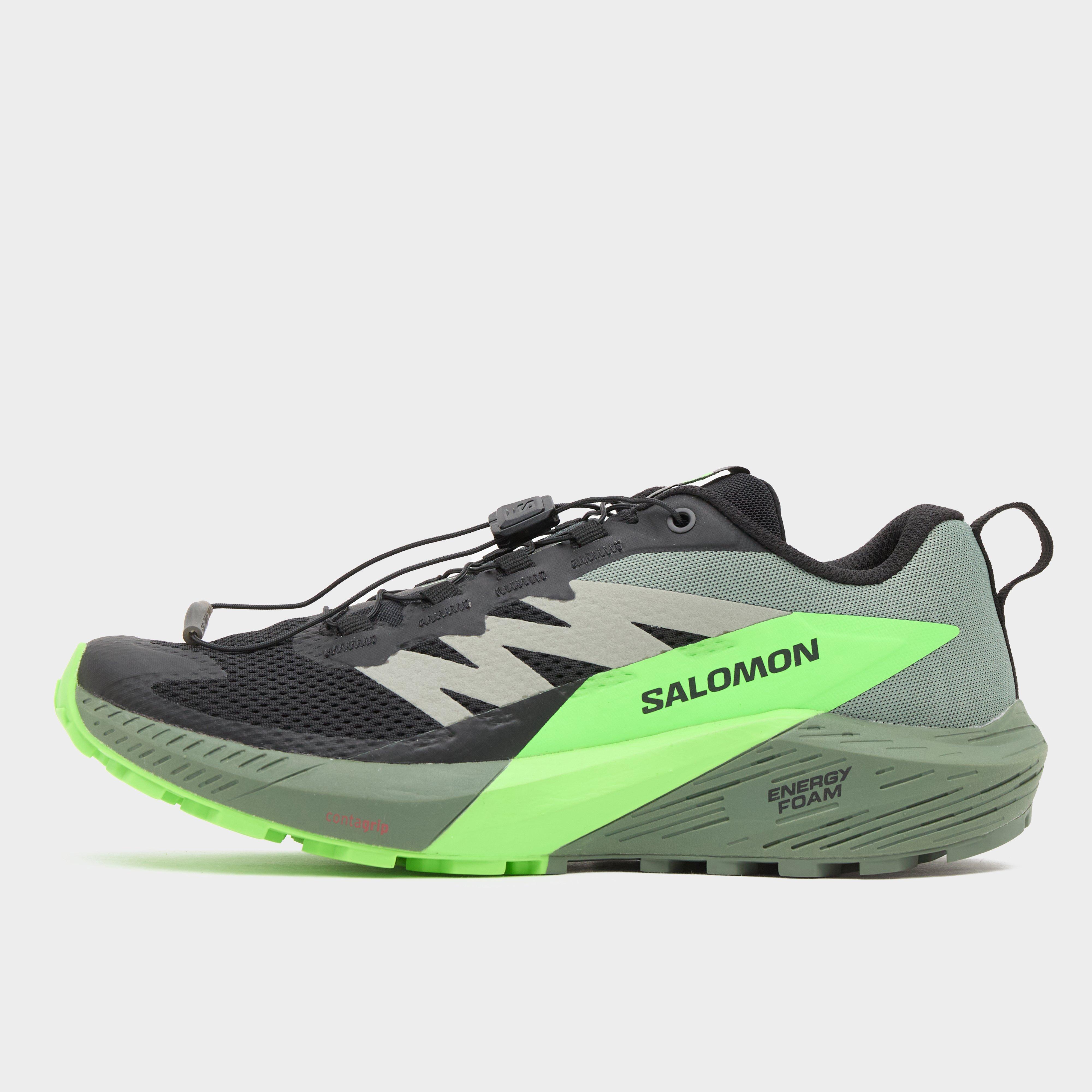 Salomon Men's Sense Ride 5 Trail Running Shoes, Green