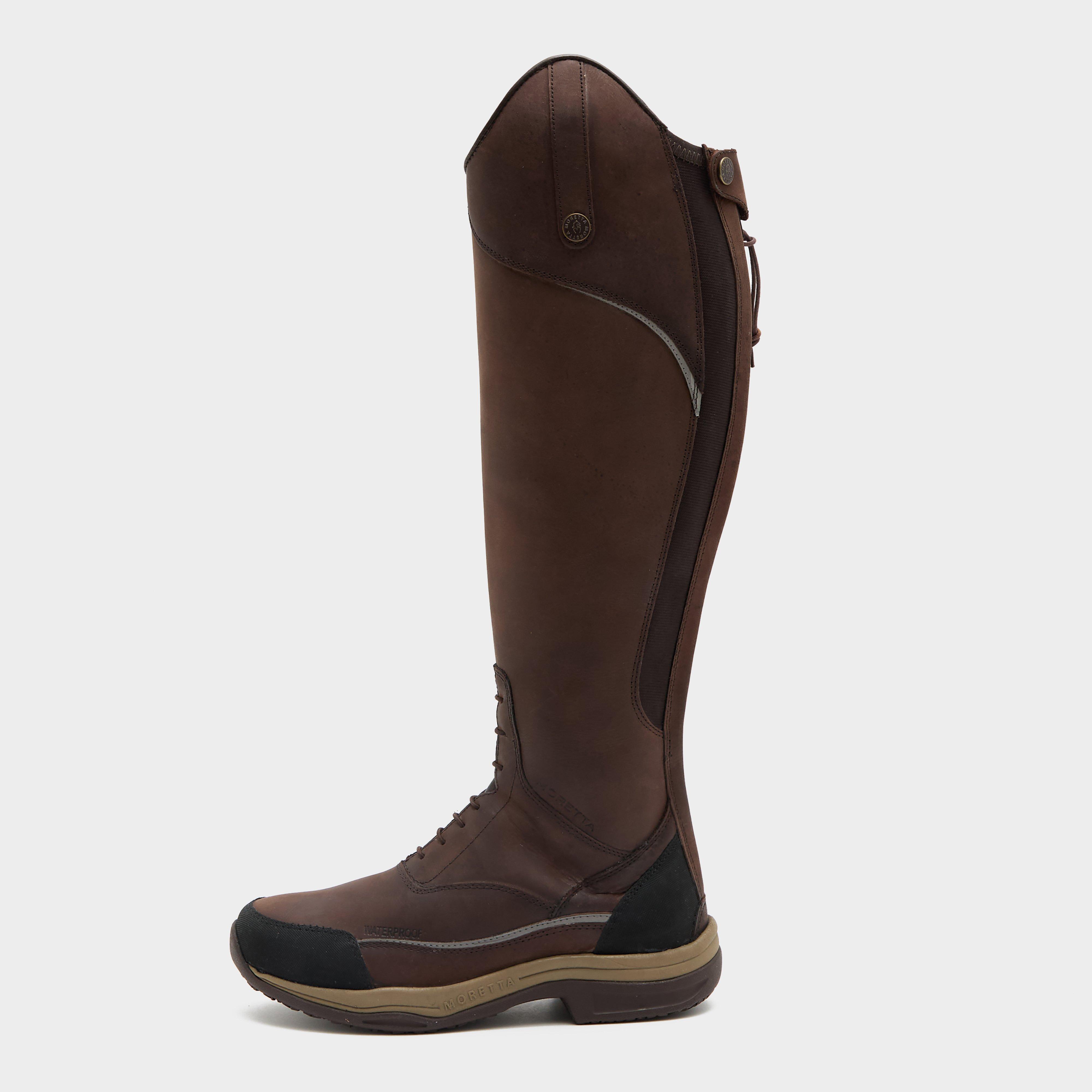 Moretta Womens Voltana Long XGrip Boots Brown, Brown