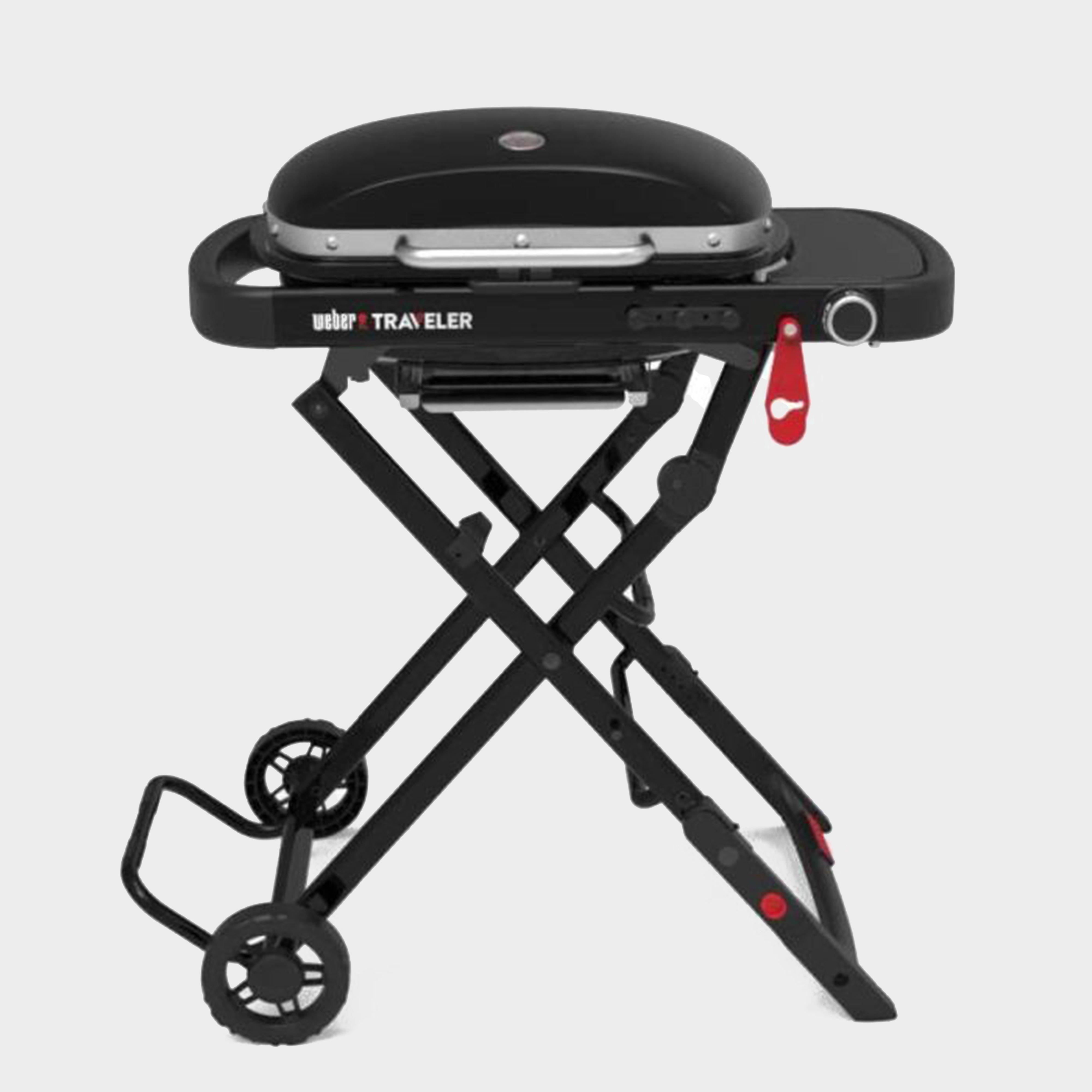 Weber Traveler Compact Gas Barbecue, Black