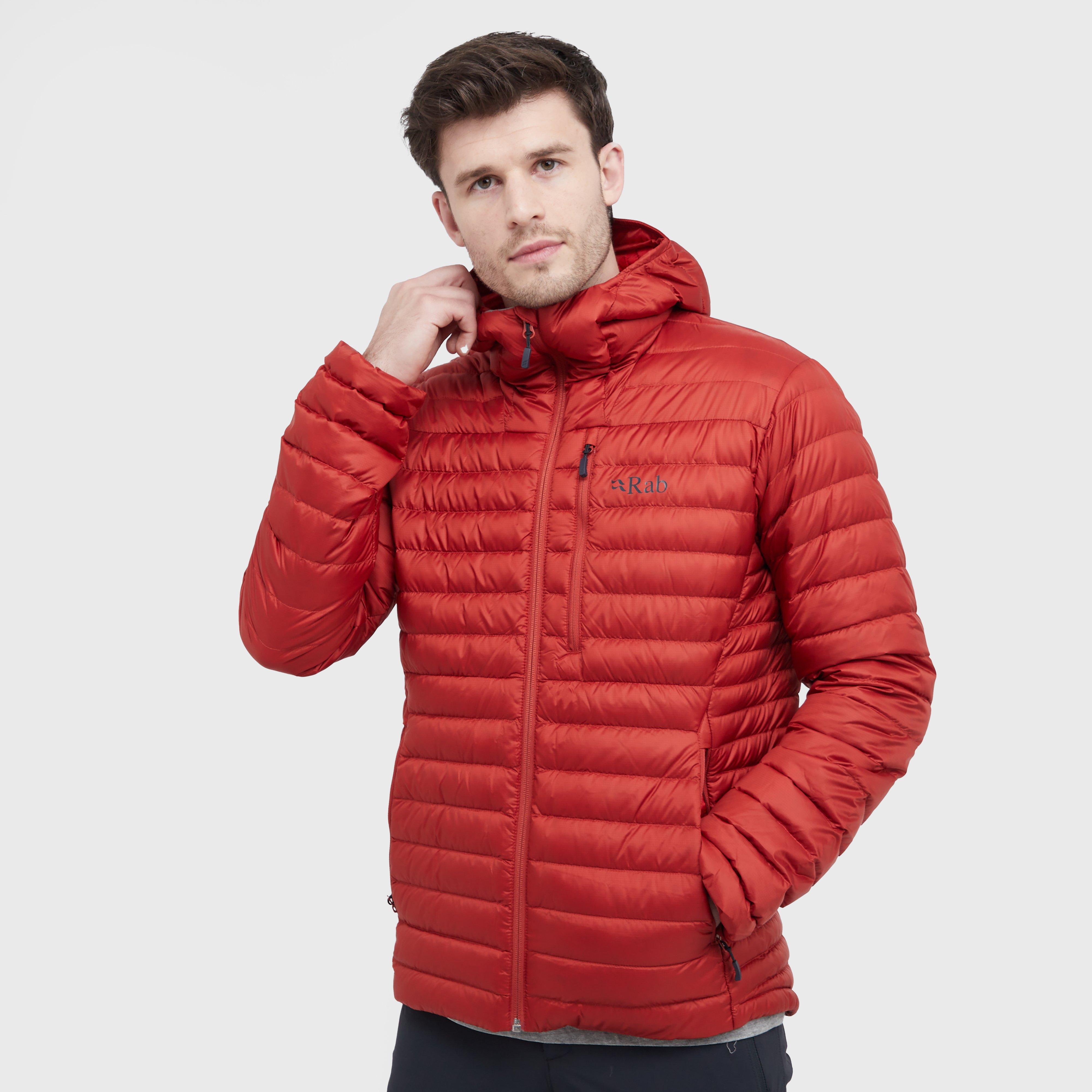Rab Men's Microlight Alpine Down Jacket, Red