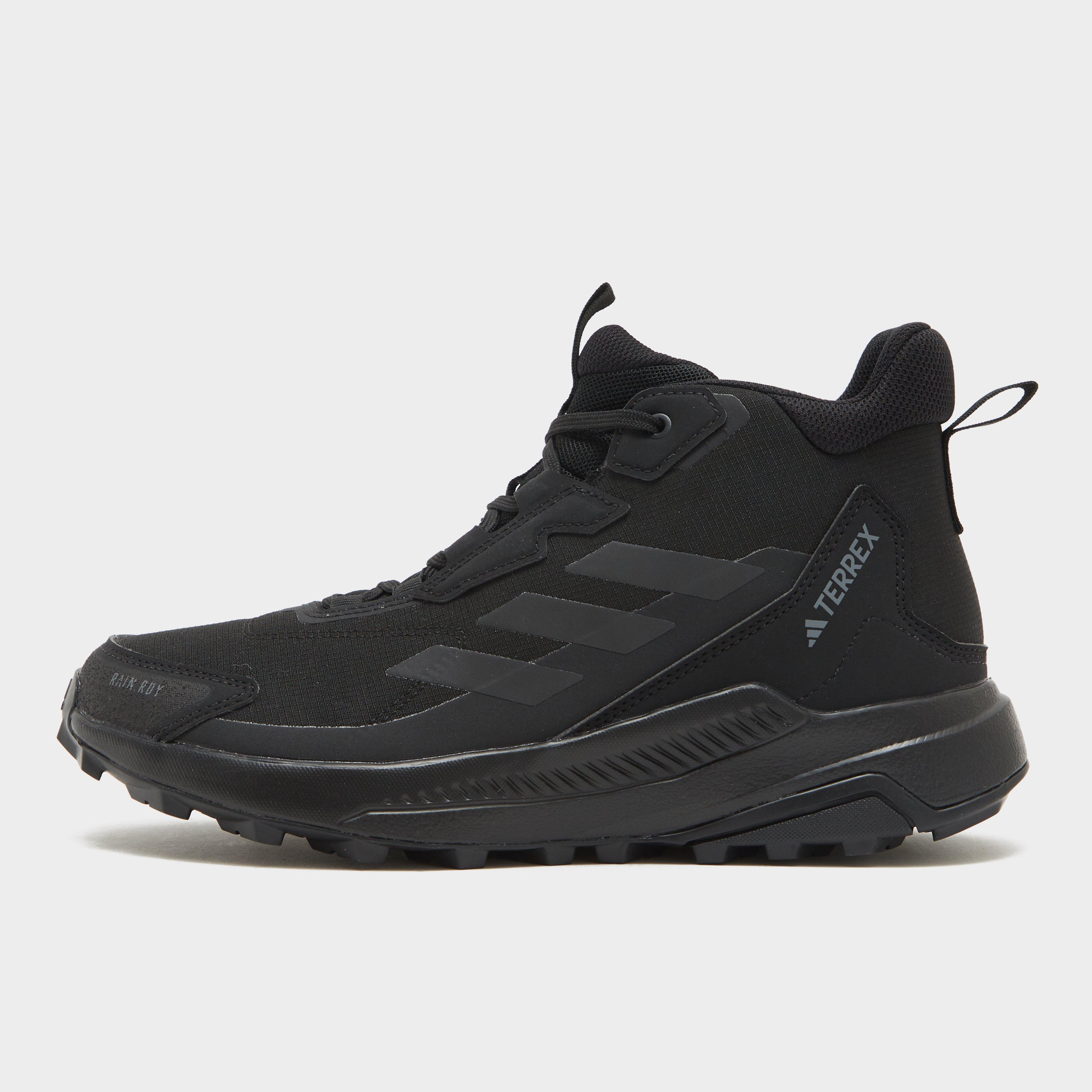 adidas Terrex Women's Anylander Mid Rain.RDY Hiking Shoes, Black