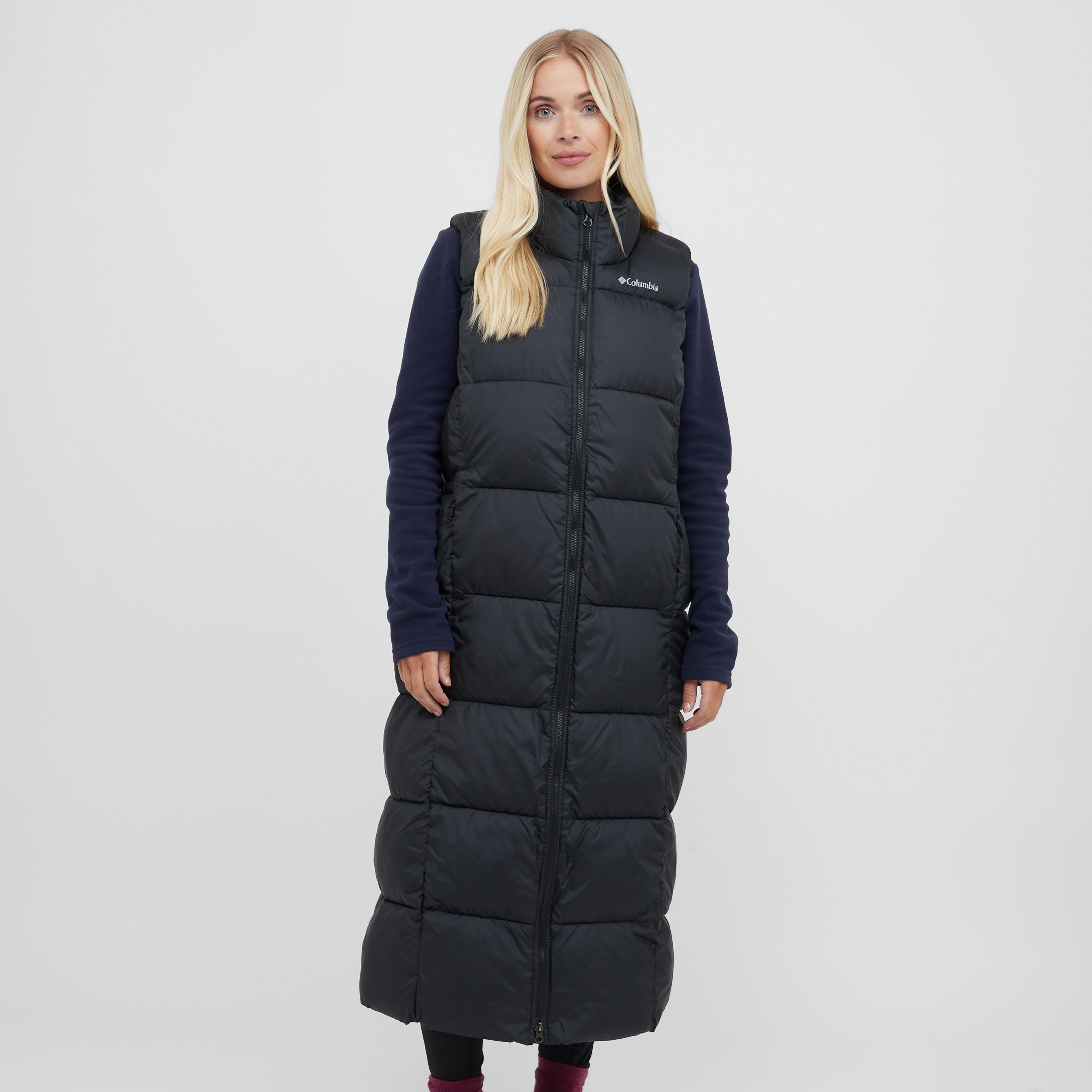 Columbia Women's Puffect Long Puffer Vest, Black