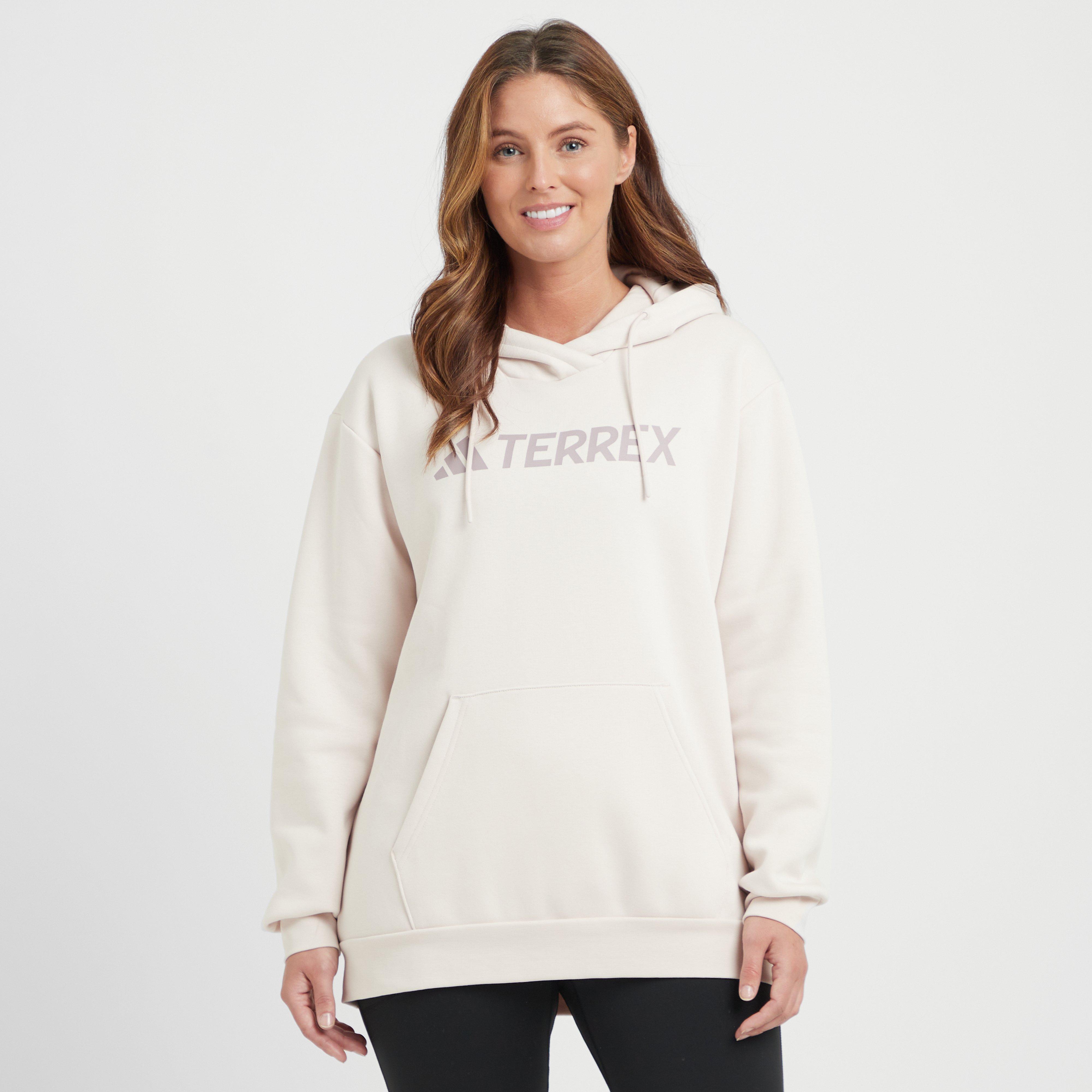 adidas Terrex Women's Logo Hoodie, White