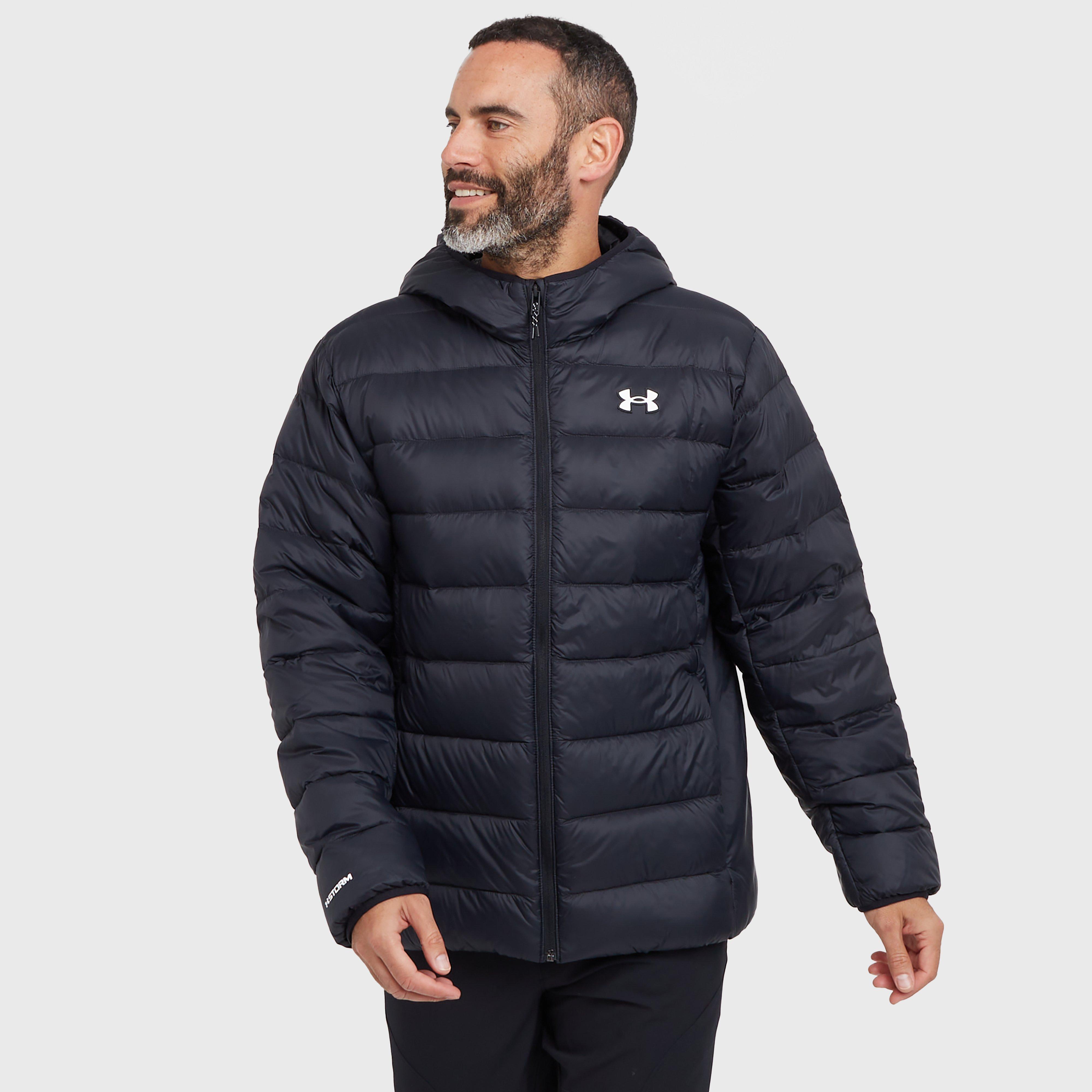 Under Armour Men's Legend Down Hooded Jacket, Black