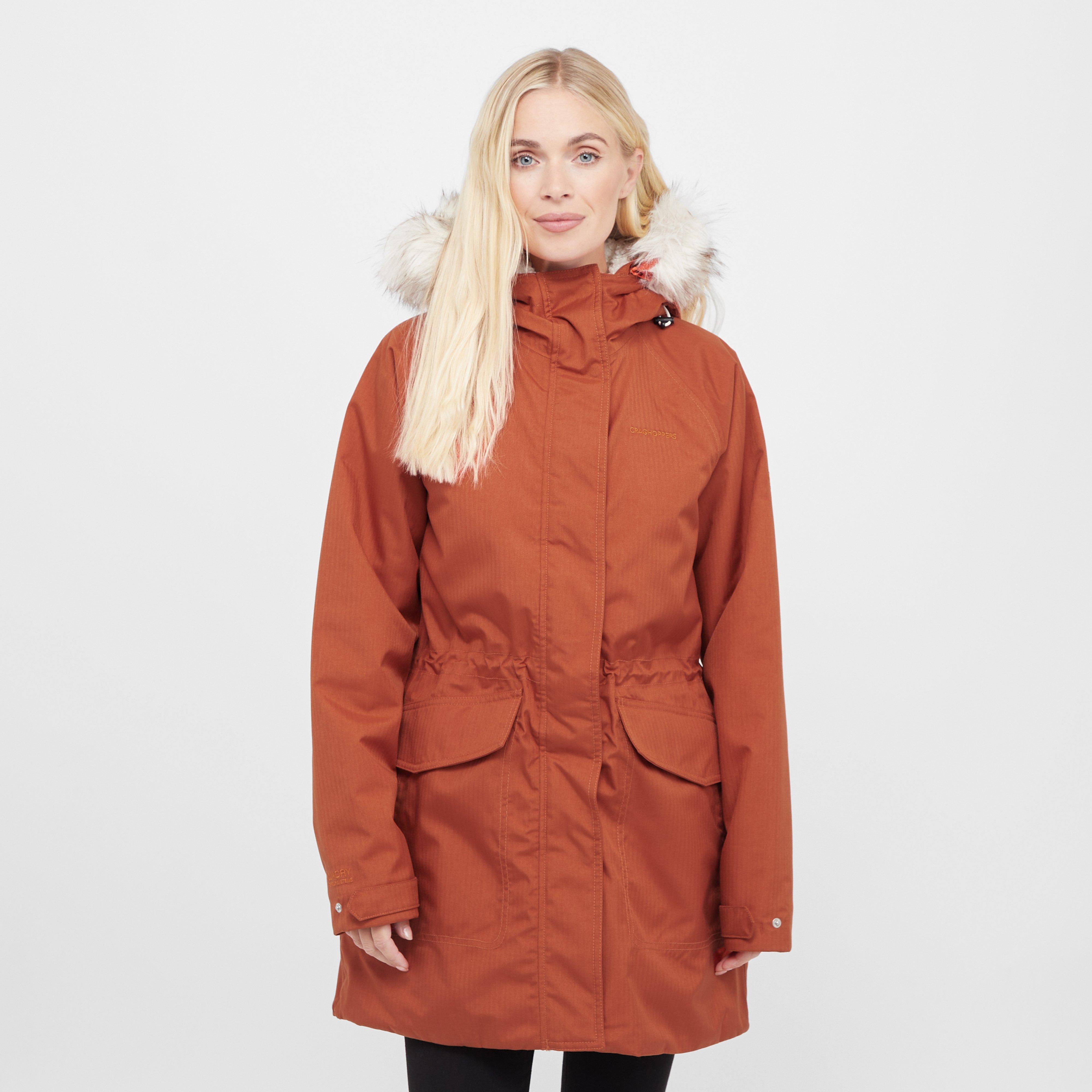 Craghoppers Women's Sofia Waterproof Jacket, Orange