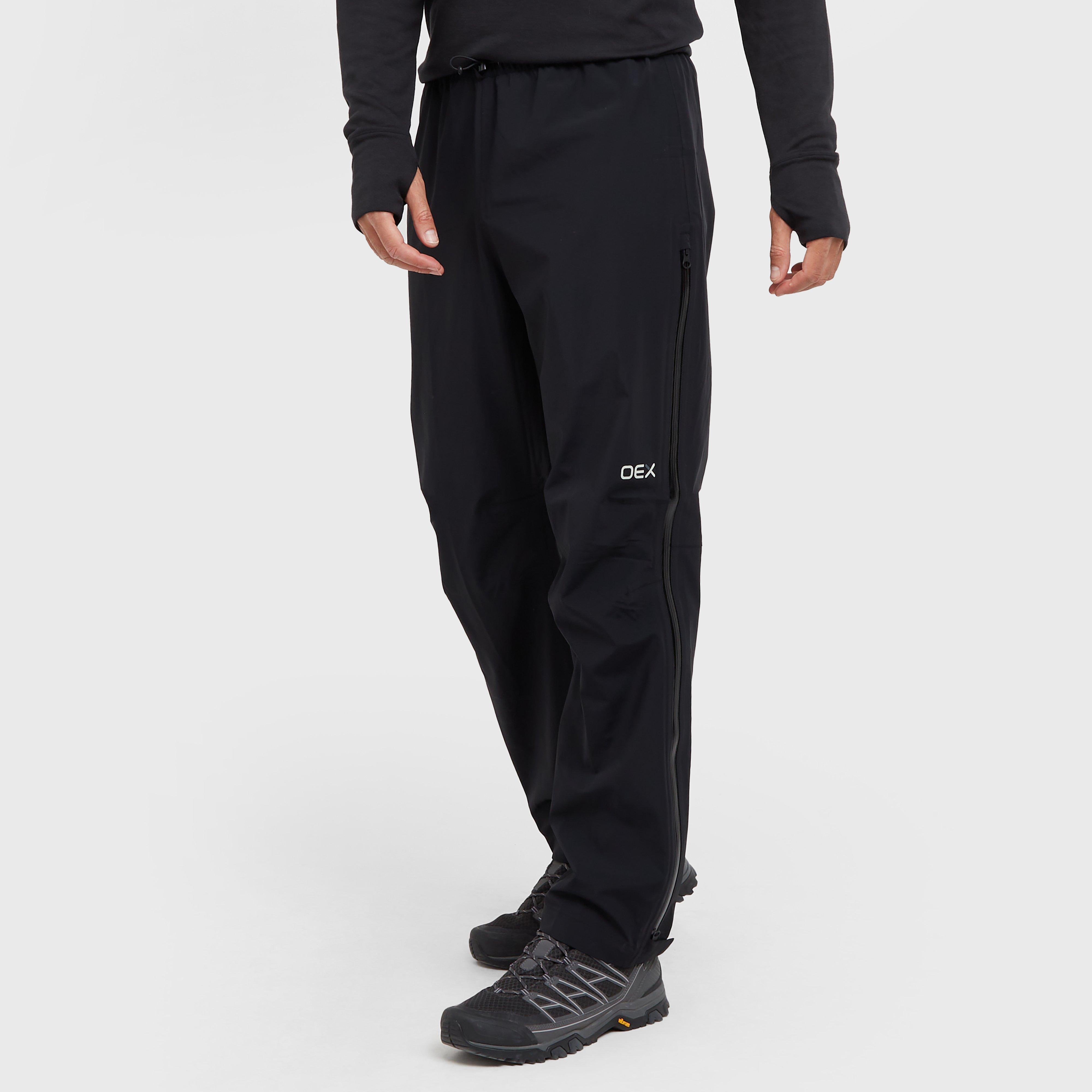 OEX Men's Lochside Overtrousers, Black