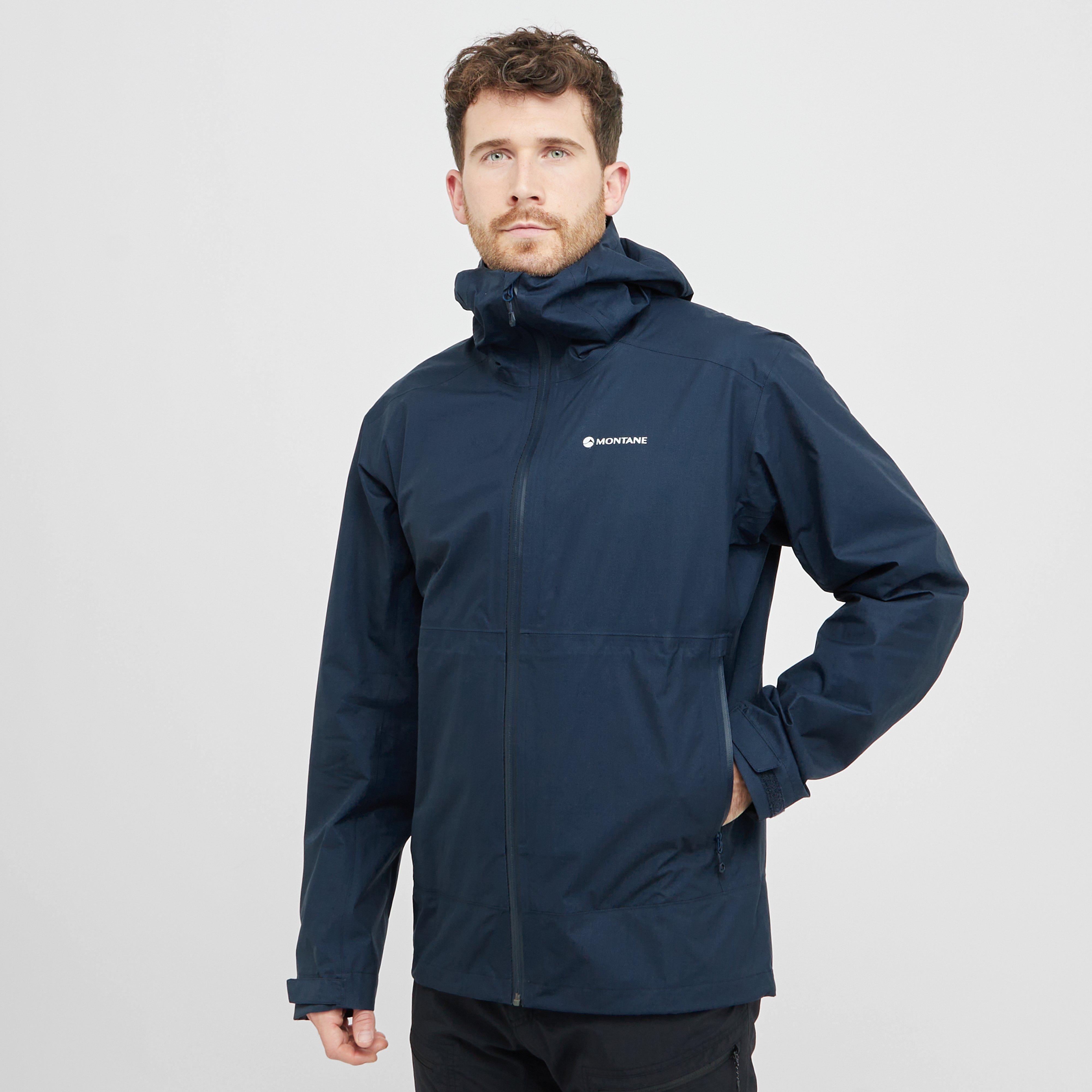 Montane Men's Spirit Lite Waterproof Jacket, Navy