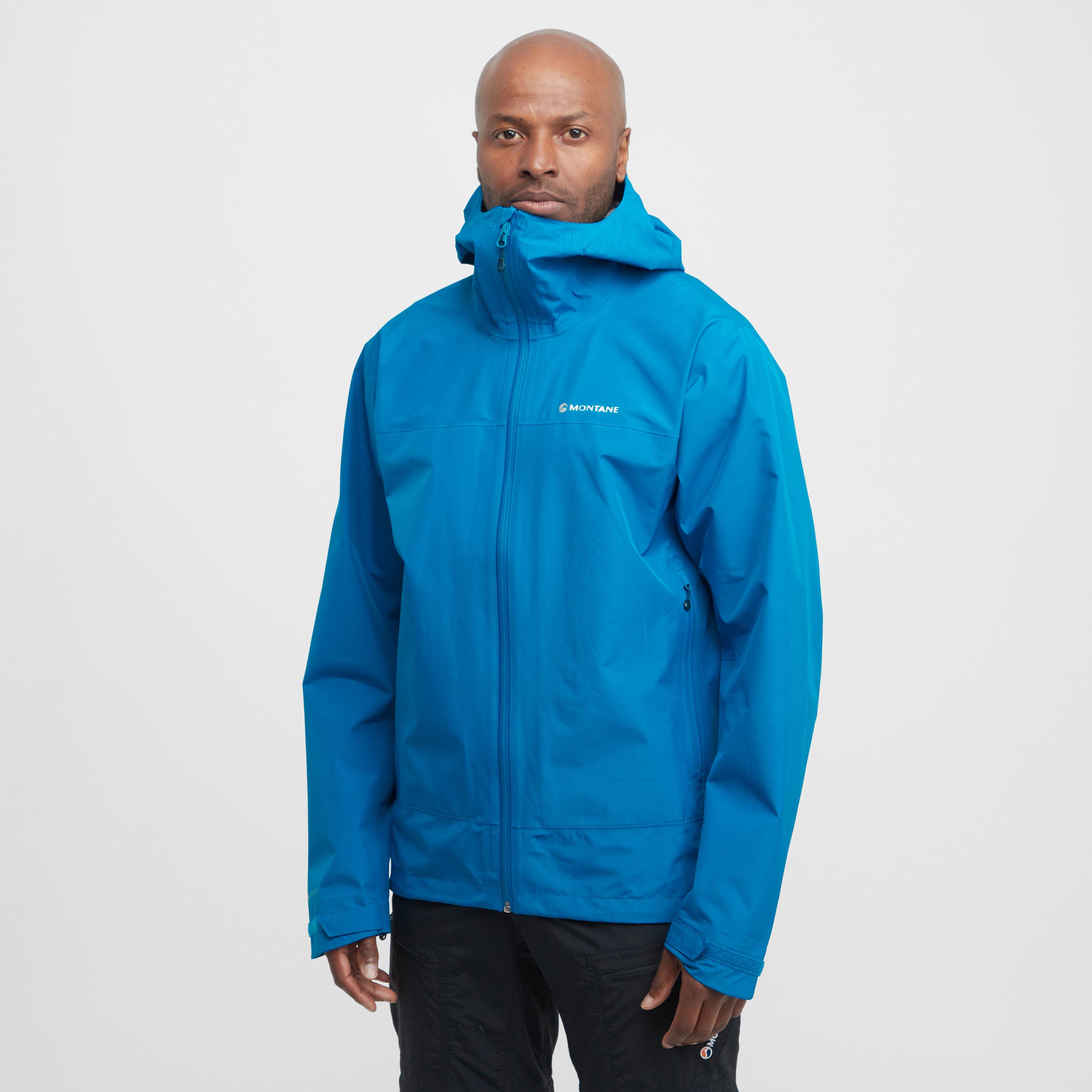 Montane Men's Spirit Waterproof Jacket, Blue