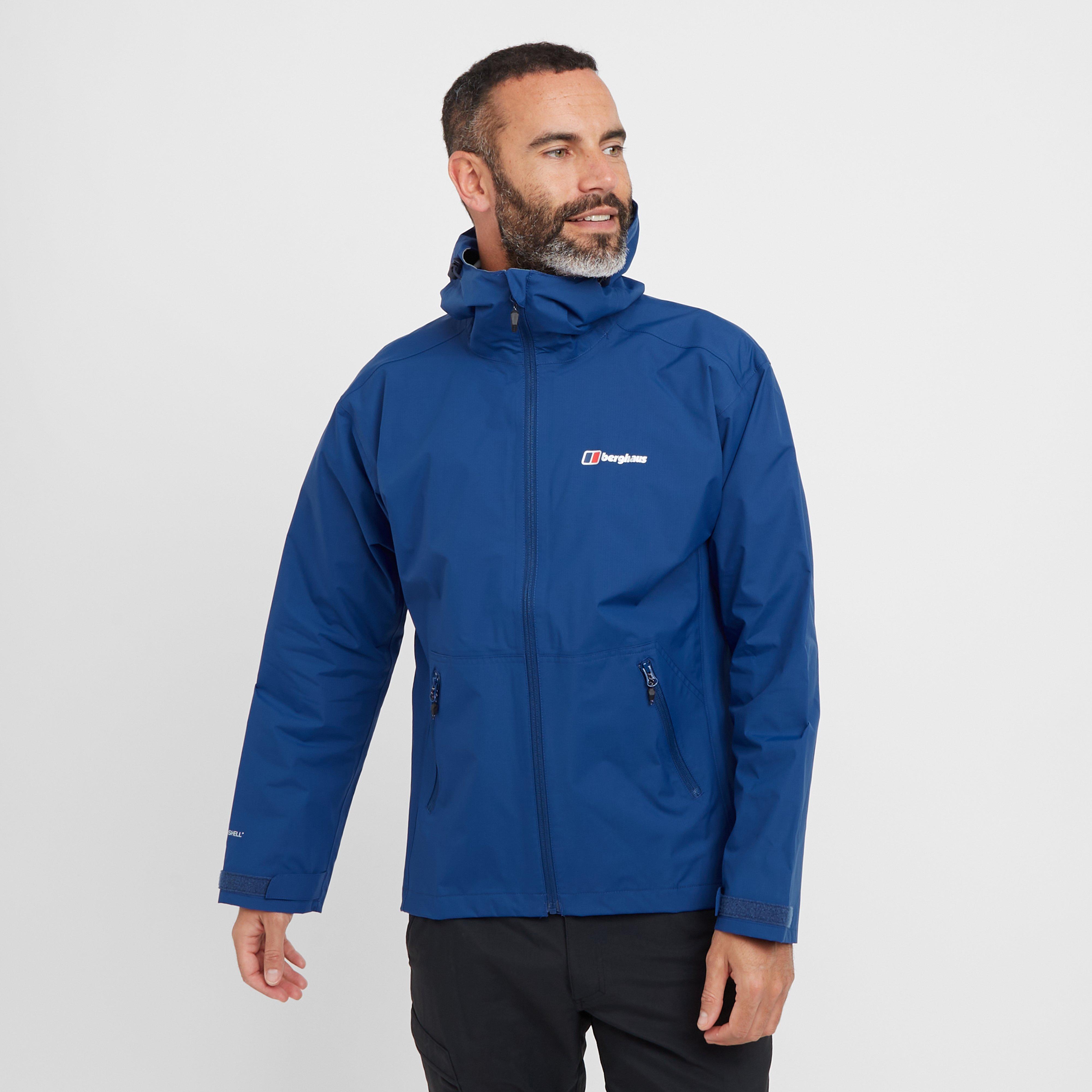 Berghaus Men's Stormcloud Waterproof Jacket, Blue