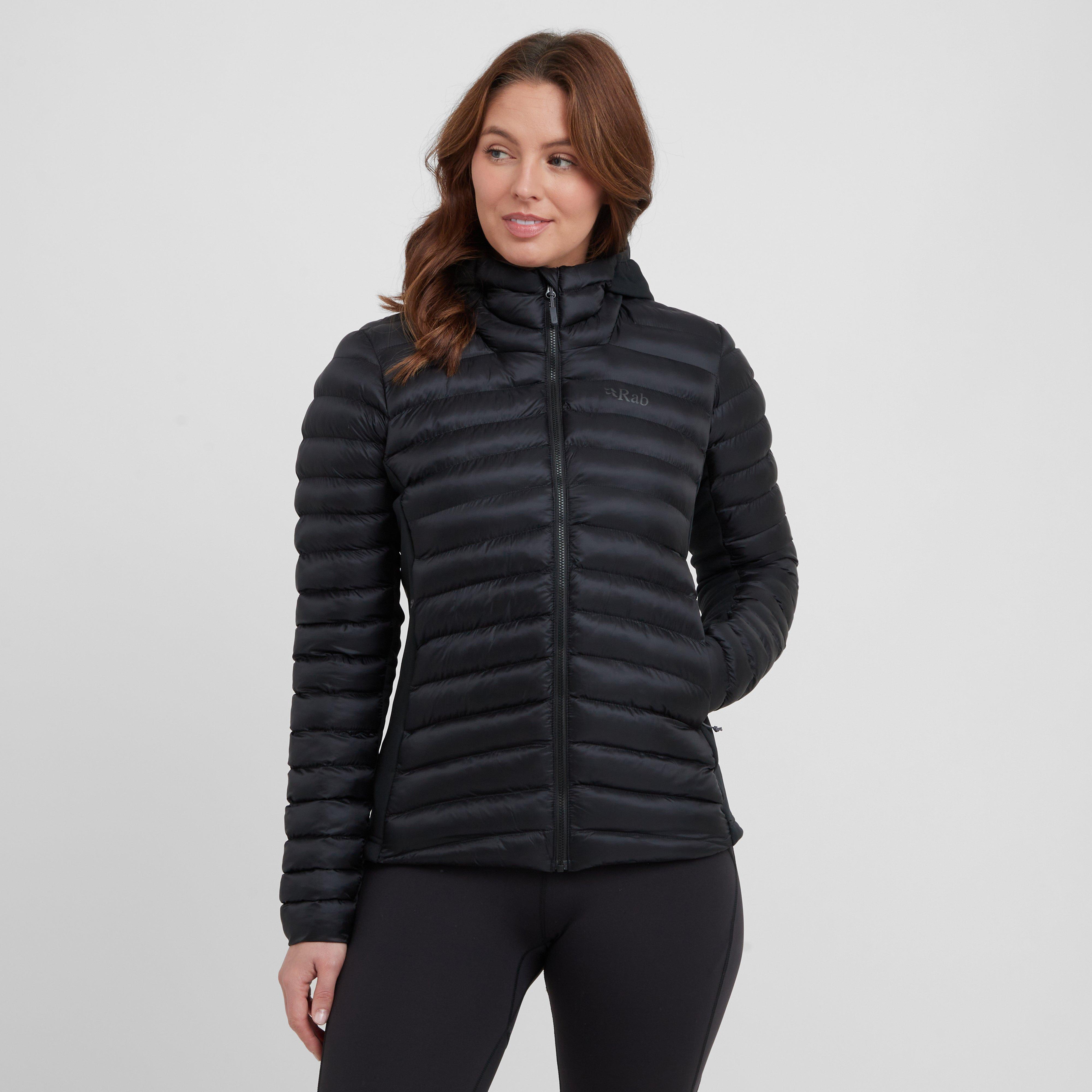 Rab Women's Cirrus Flex Insulated Hooded Jacket, Black