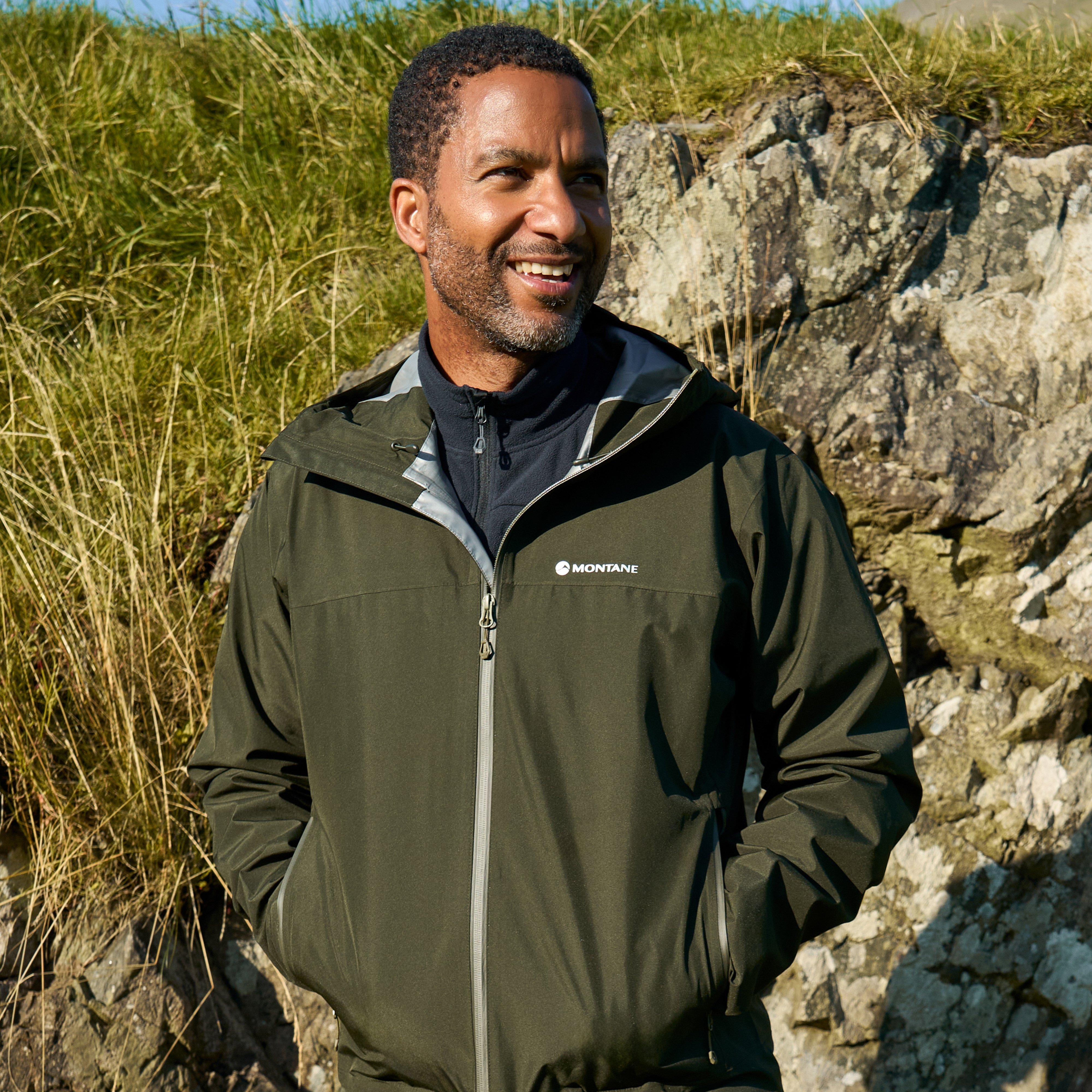 Montane Men's Spirit Waterproof Jacket, Green