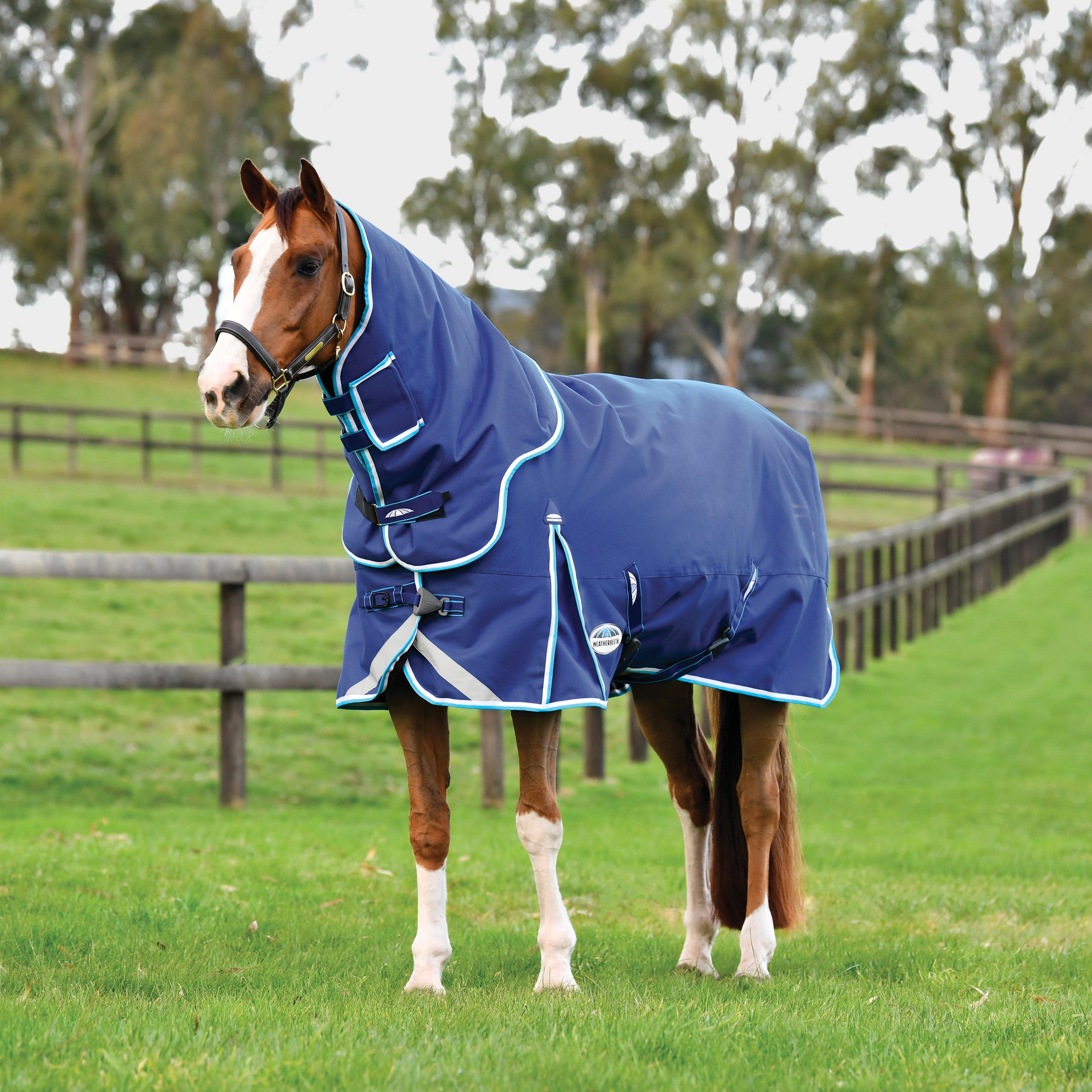 WeatherBeeta ComFiTec Ultra Hardi 220g Detach A Neck Rug, Blue