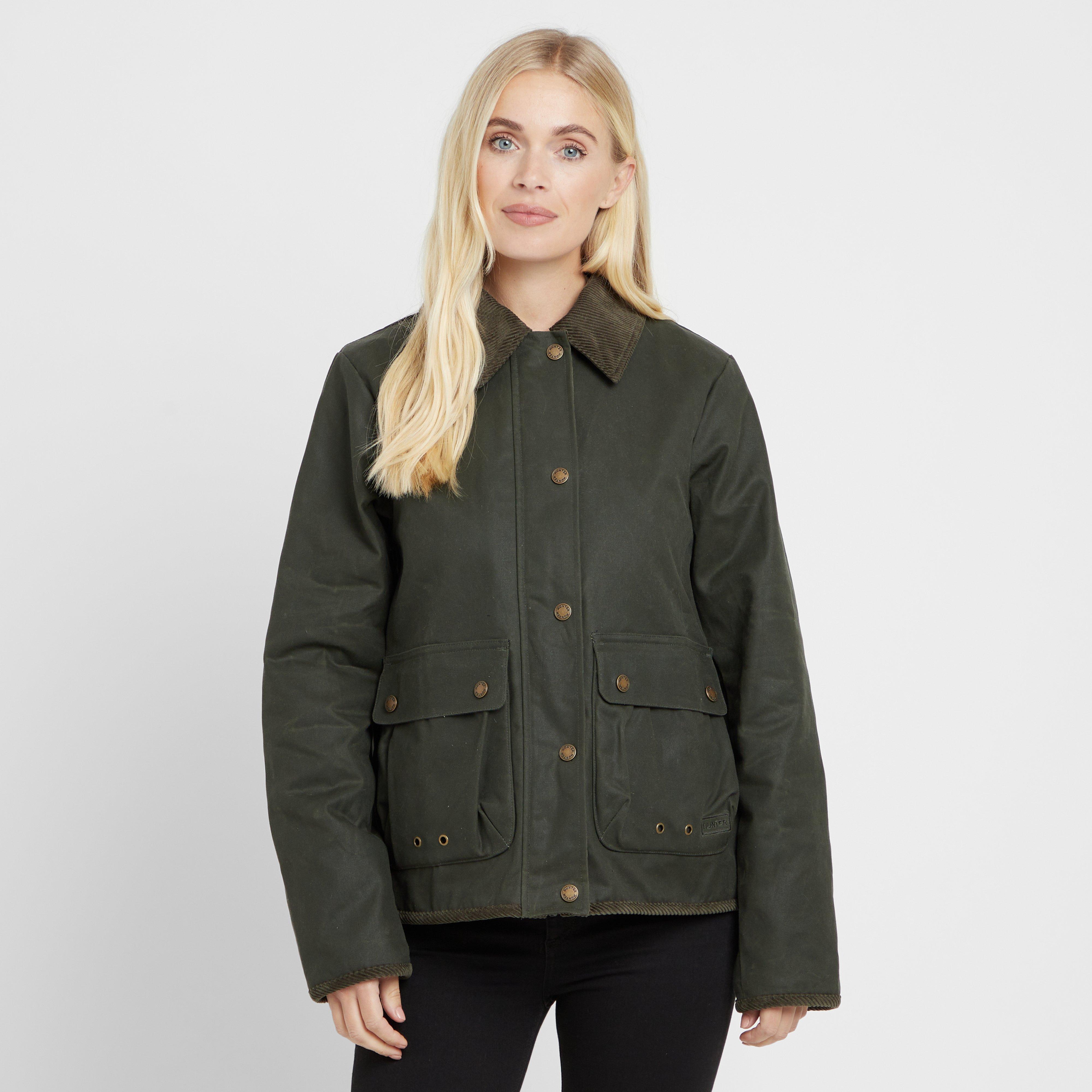 Hunter Green Label Women's Glenluce Wax Jacket, Green