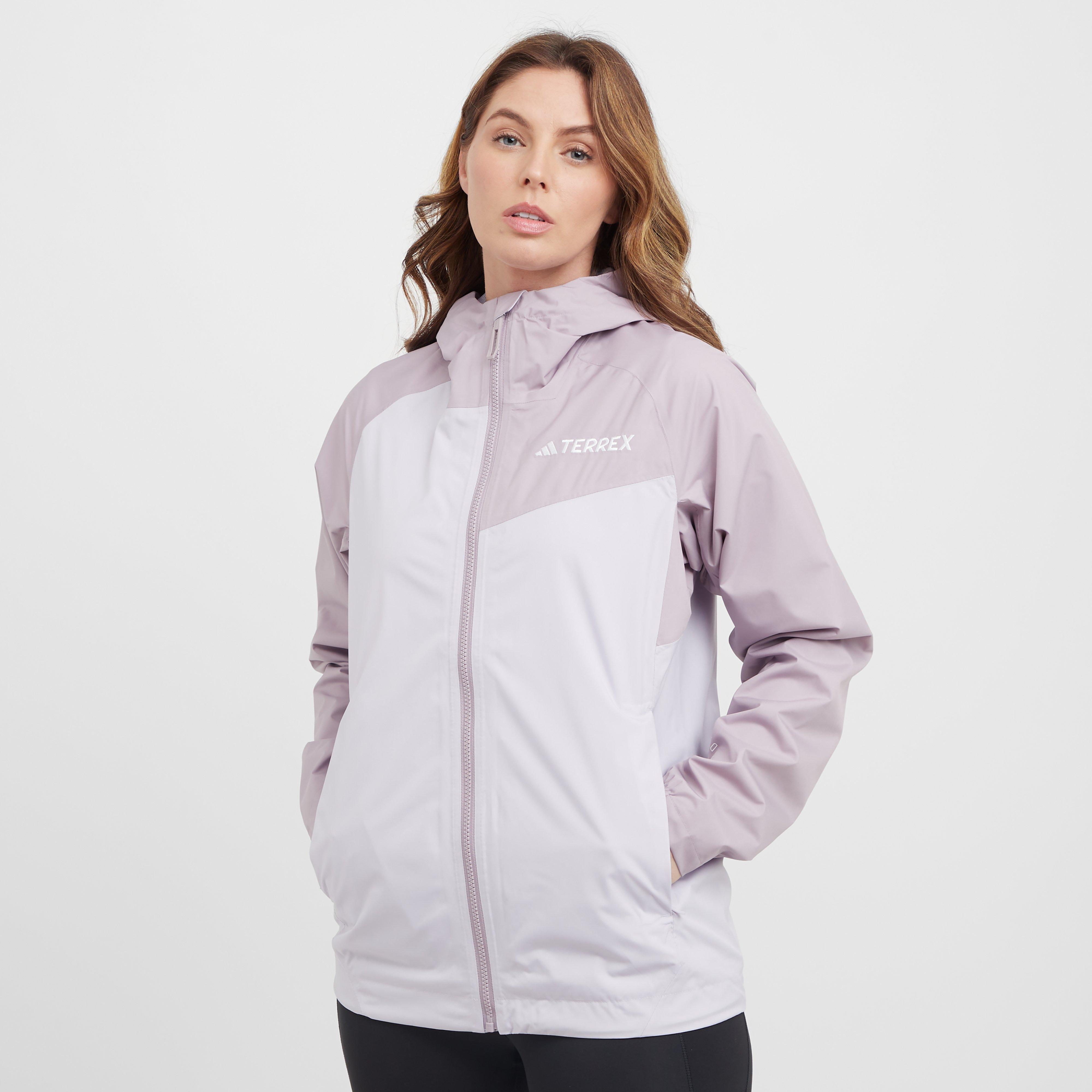 adidas Terrex Women's Multi 2L RAIN.RDY Jacket, Purple