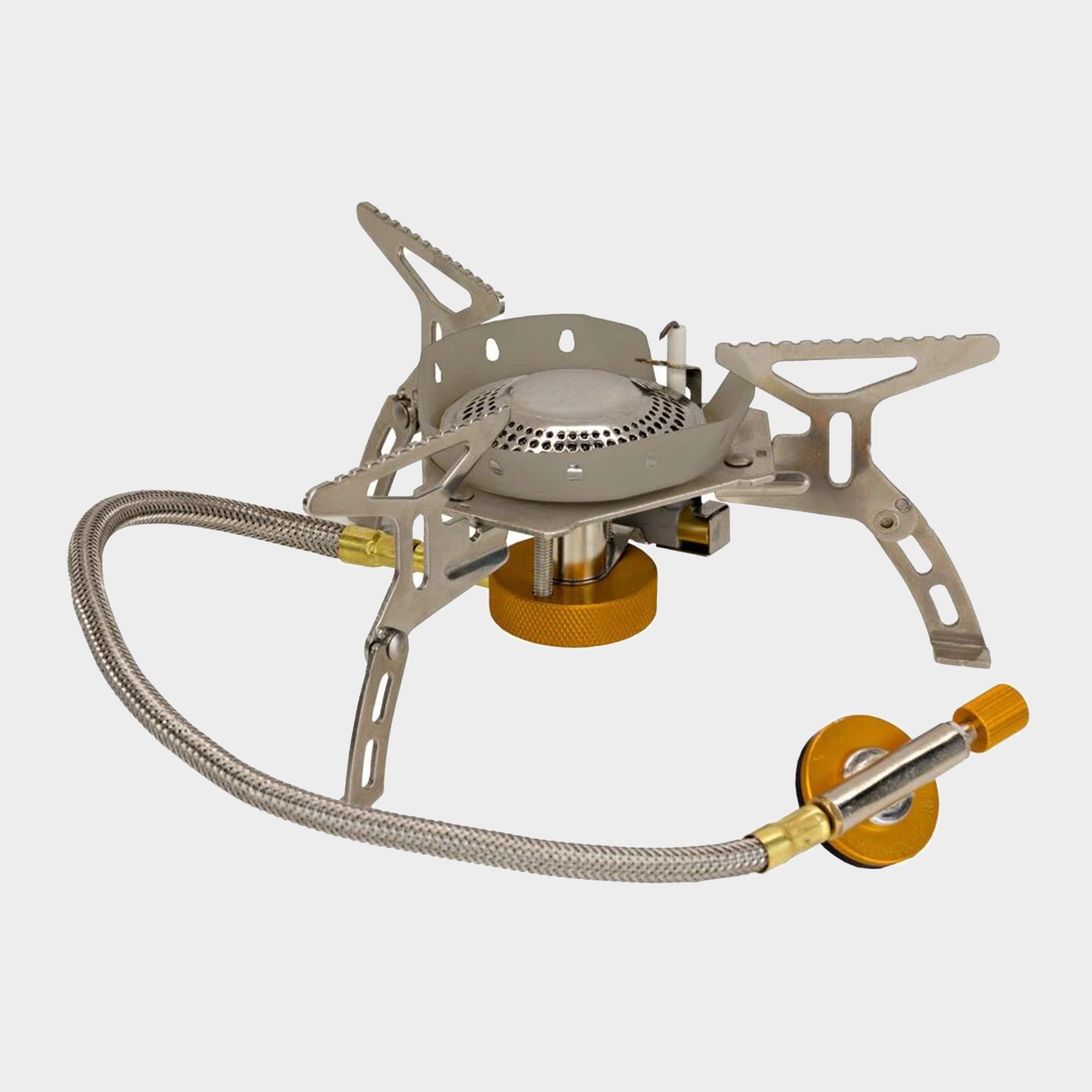 VANGO Folding Stove with Windshield and Piezo, Silver